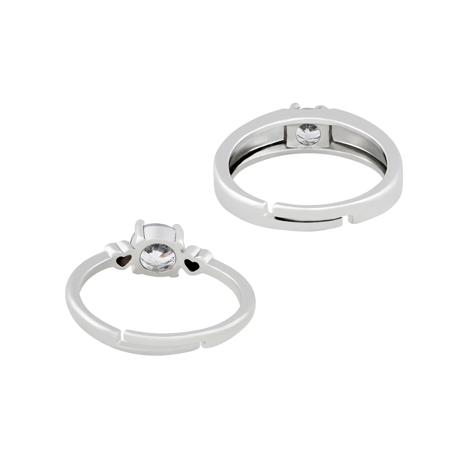 Cal & Emily Diamond Couple Rings - Image 5