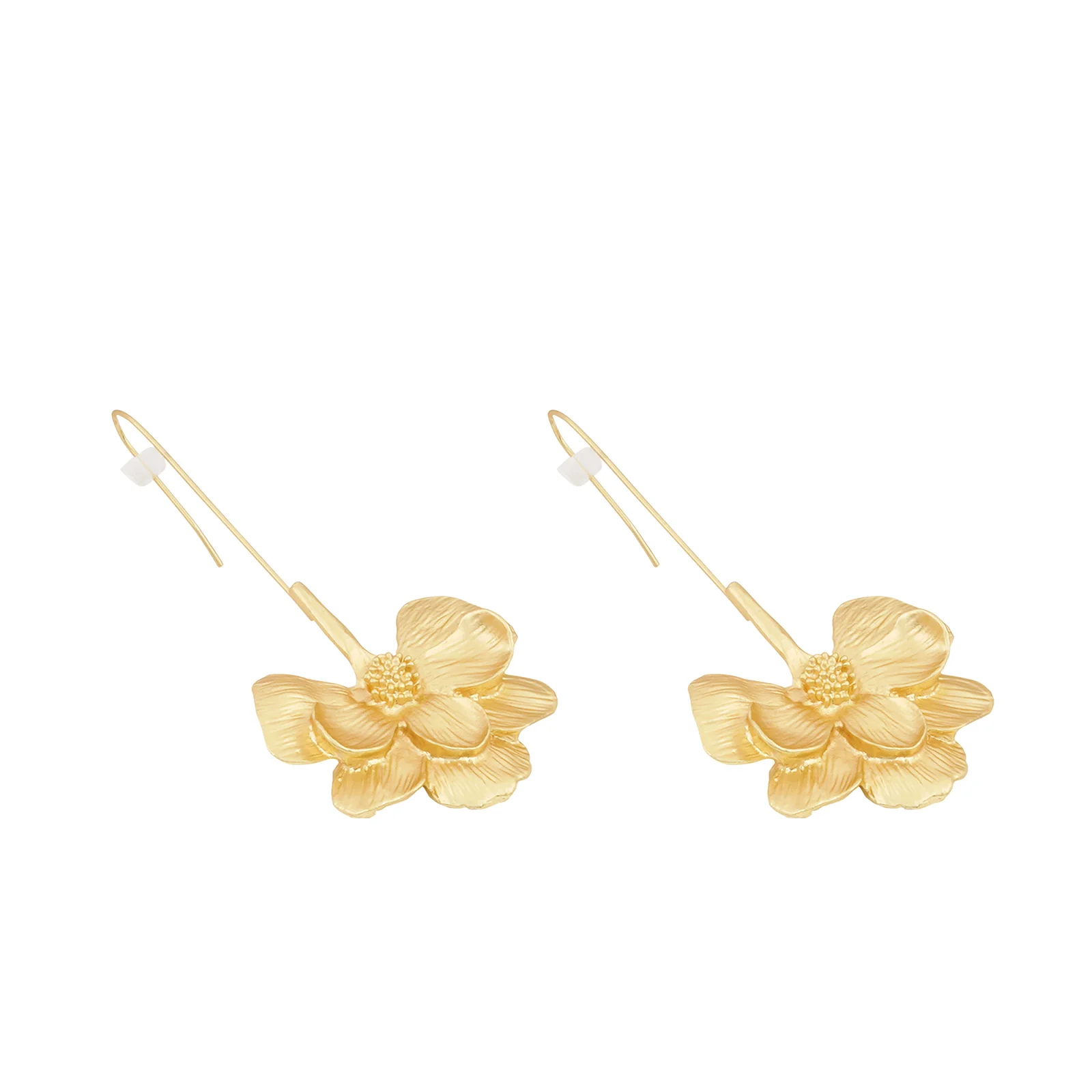 Calanthe Gold Earrings - Image 4
