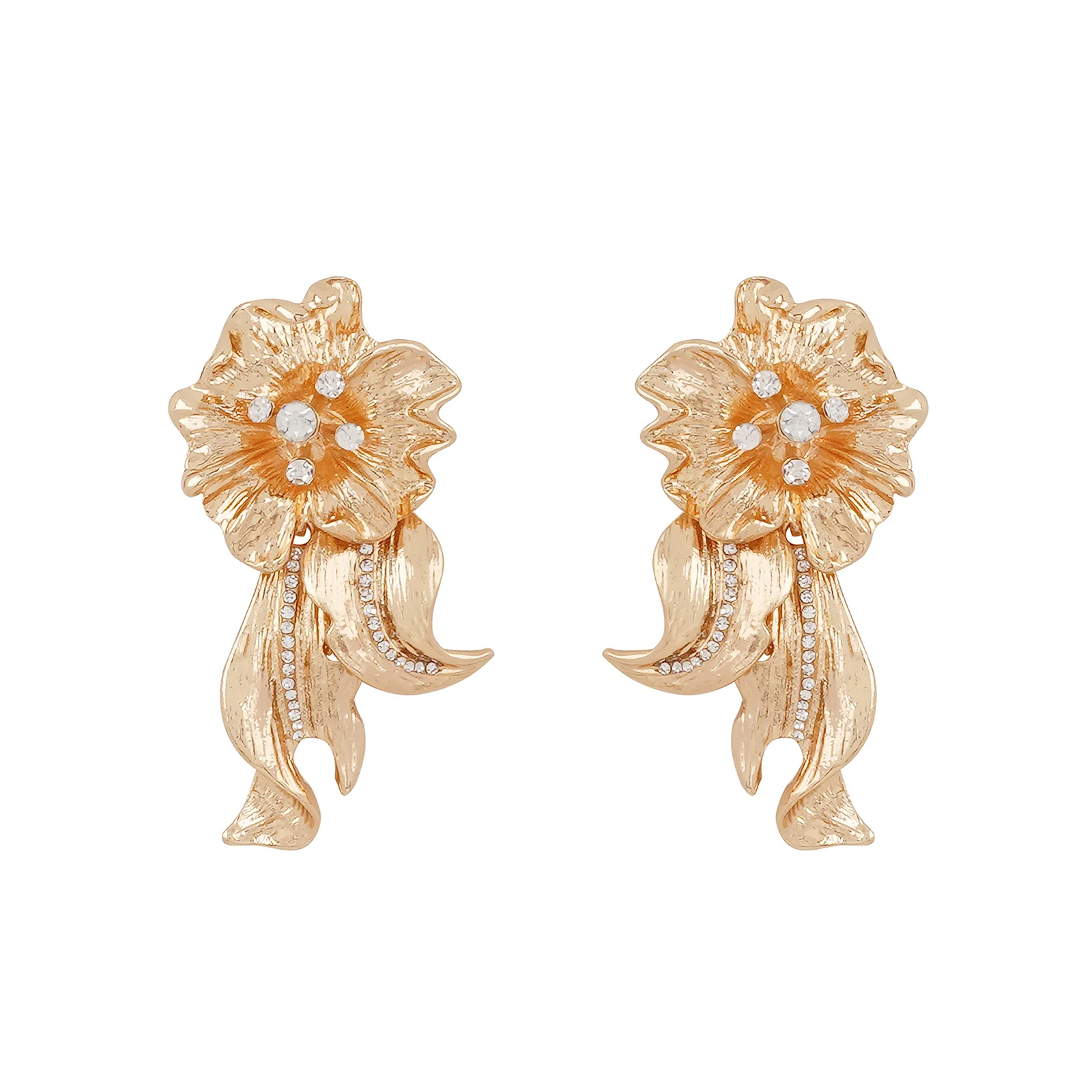 Calendula Gold Earrings - Image 3