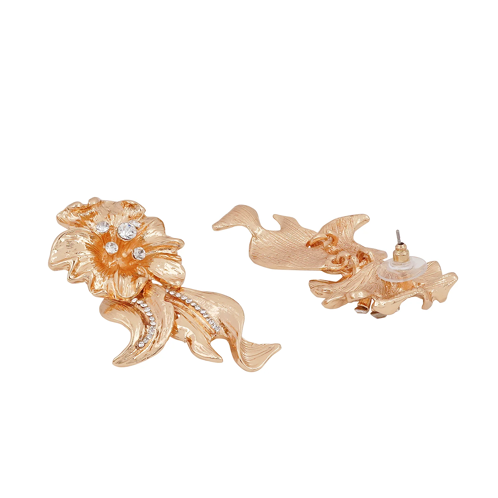 Calendula Gold Earrings - Image 5