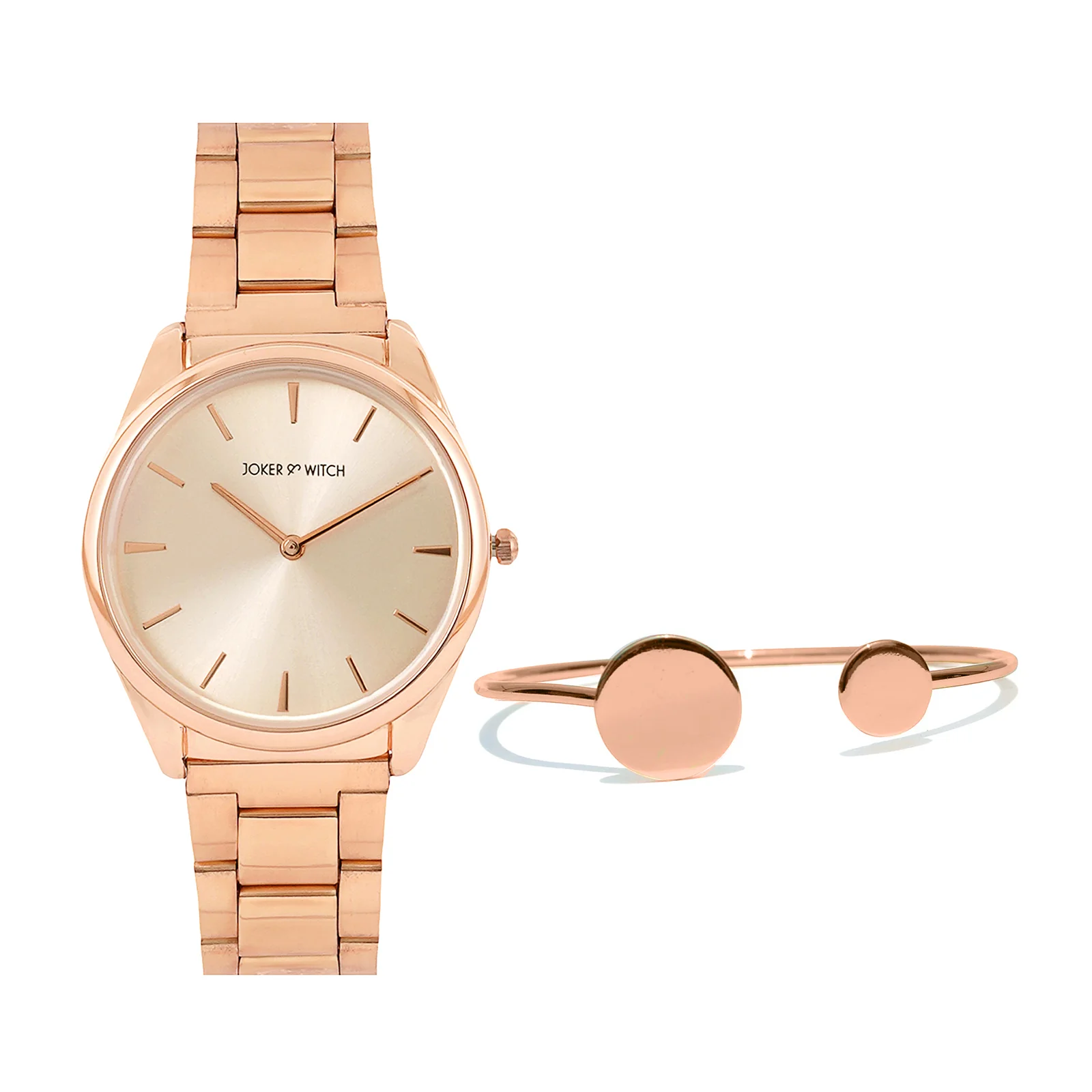 Camalia Rosegold Watch Bracelet Stack - Image 2