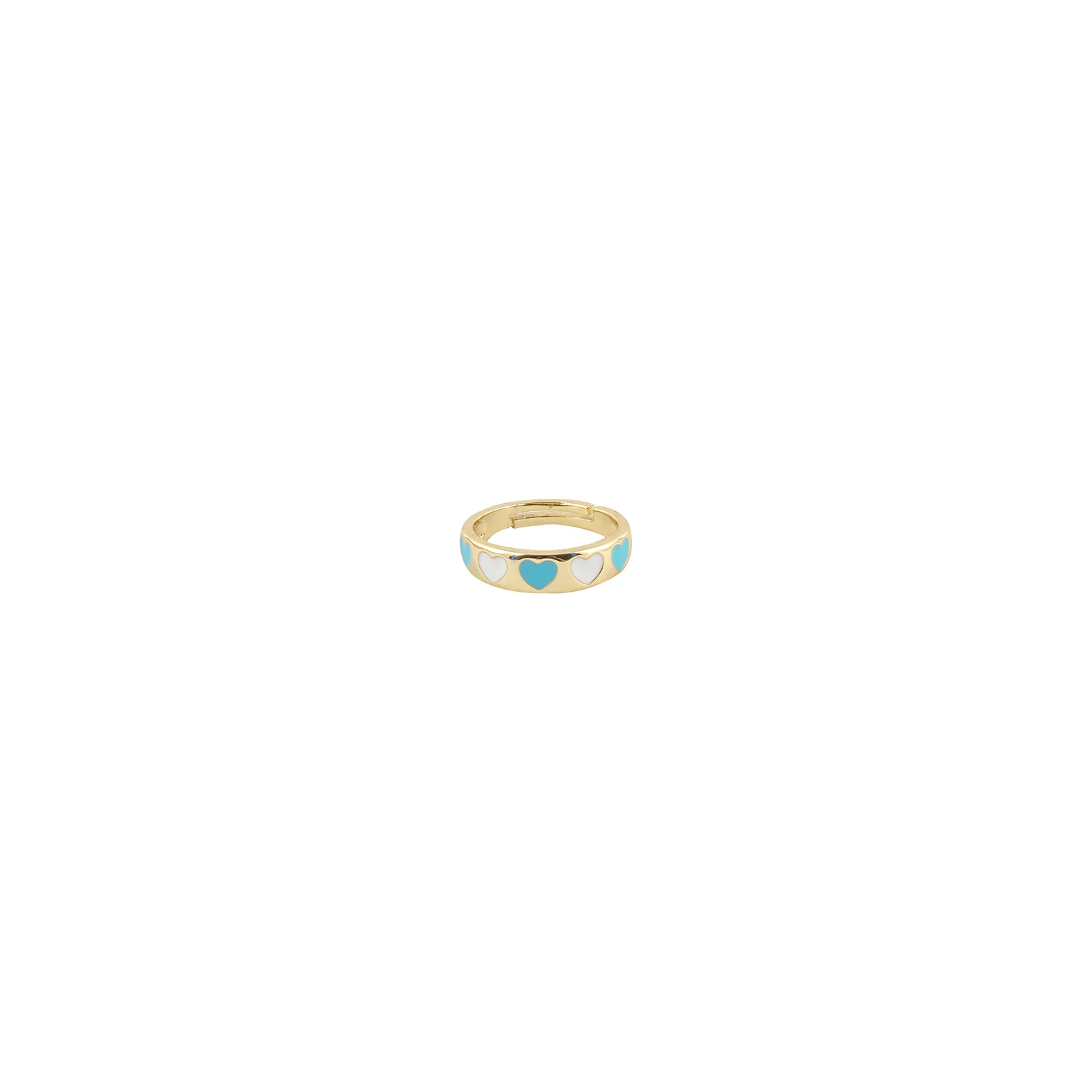 Cara Blue And White Multicolour Ring - Image 3