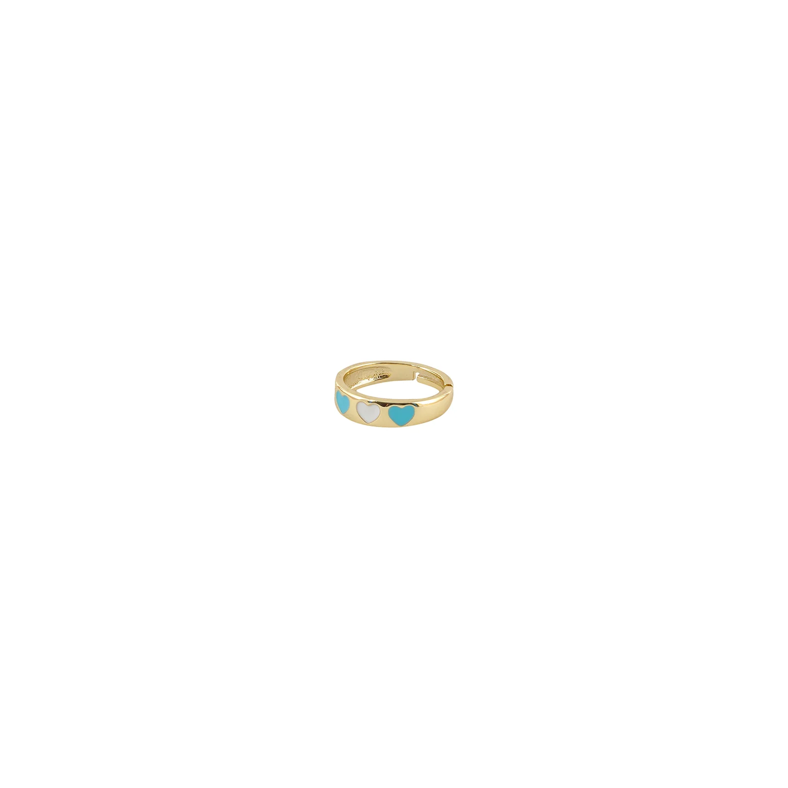 Cara Blue And White Multicolour Ring - Image 4