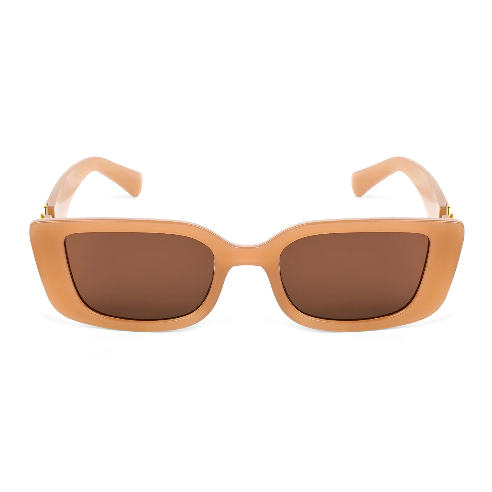Carro Rectangular Brown Sunglasses - Image 3