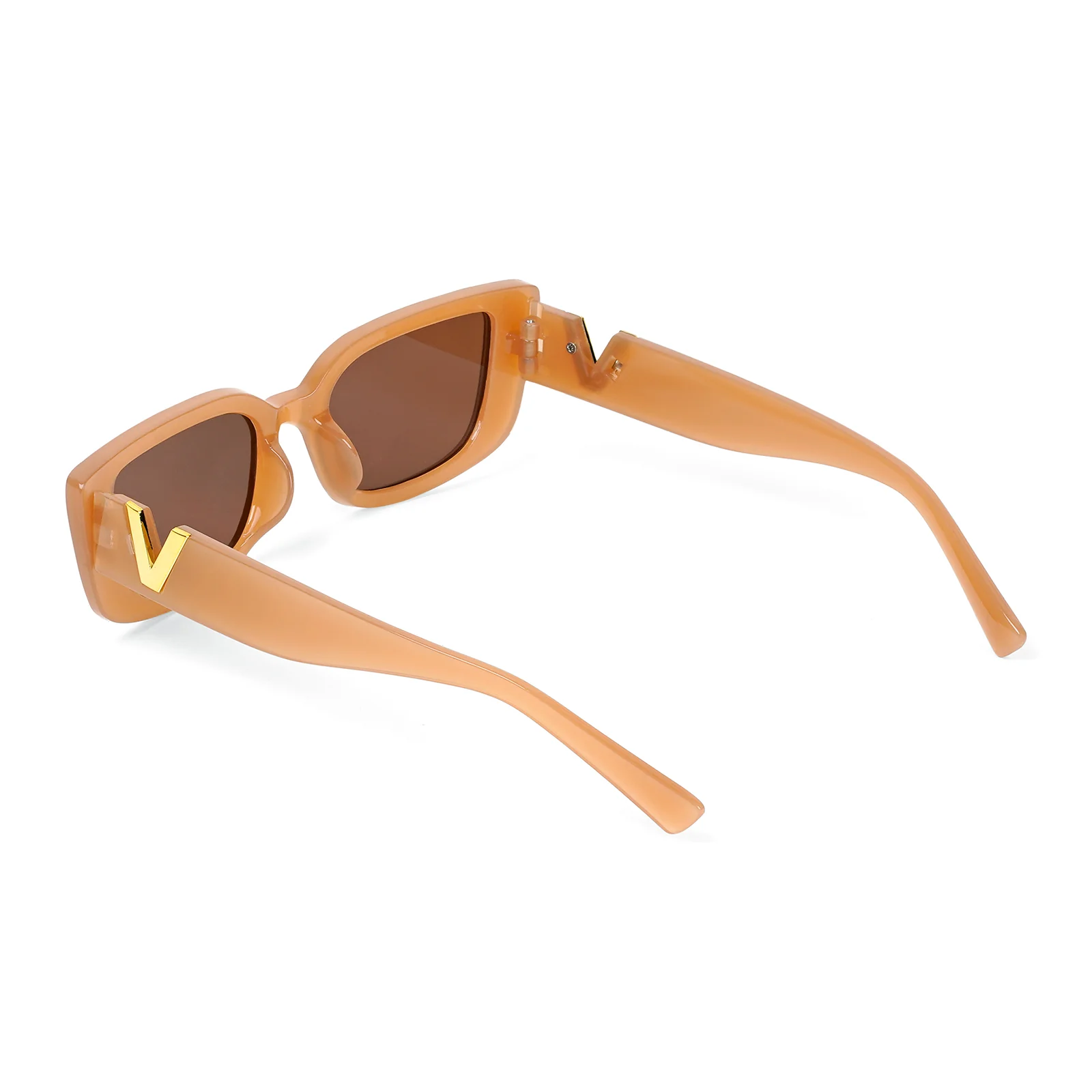 Carro Rectangular Brown Sunglasses - Image 6