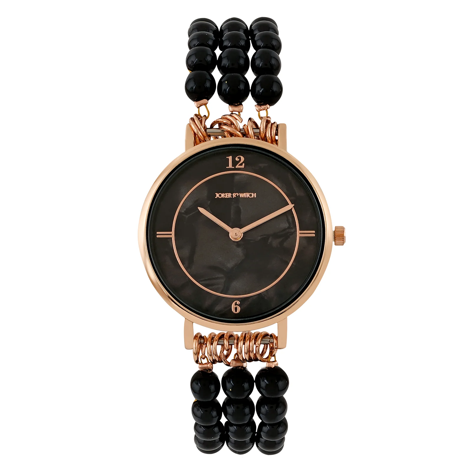 Catherine Black MOP Medium Dial Pearl Strap Women's Watch - Image 4