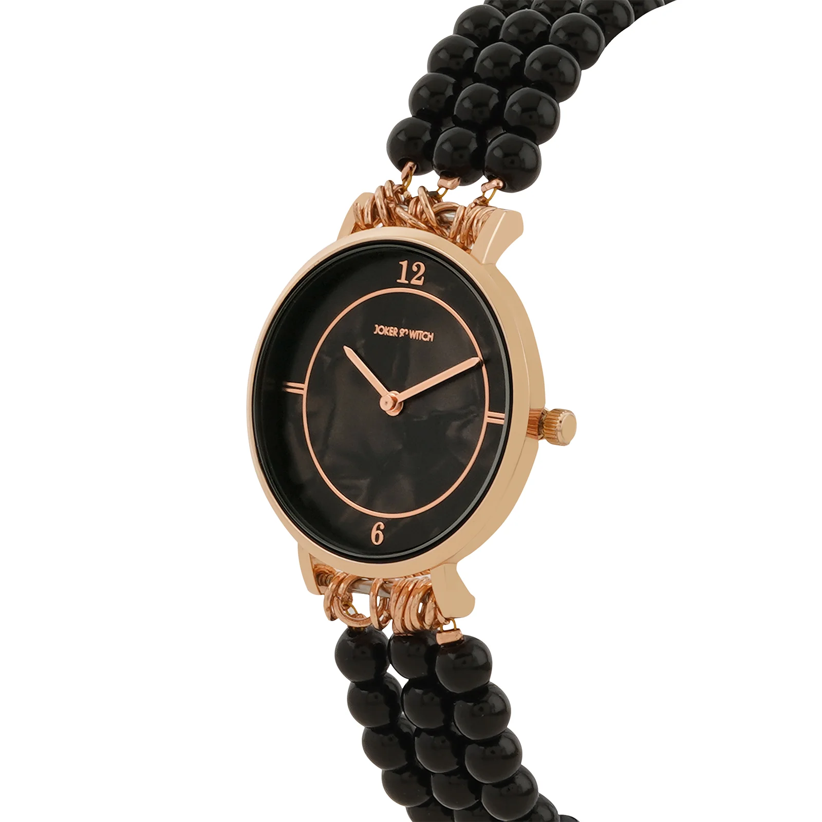 Catherine Black MOP Medium Dial Pearl Strap Women's Watch - Image 6