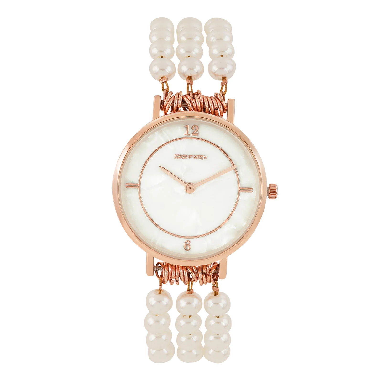 Catherine White MOP Medium Dial Pearl Strap Women's Watch - Image 4