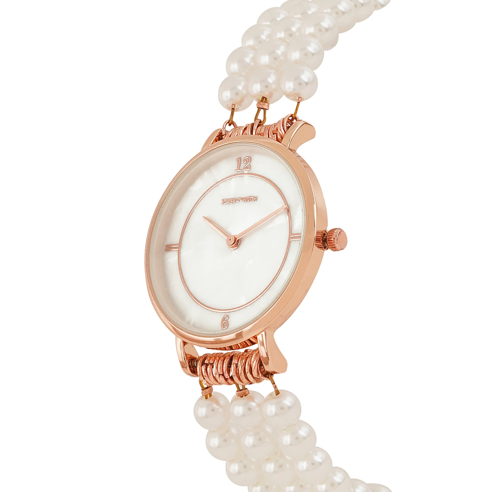 Catherine White MOP Medium Dial Pearl Strap Women's Watch - Image 5