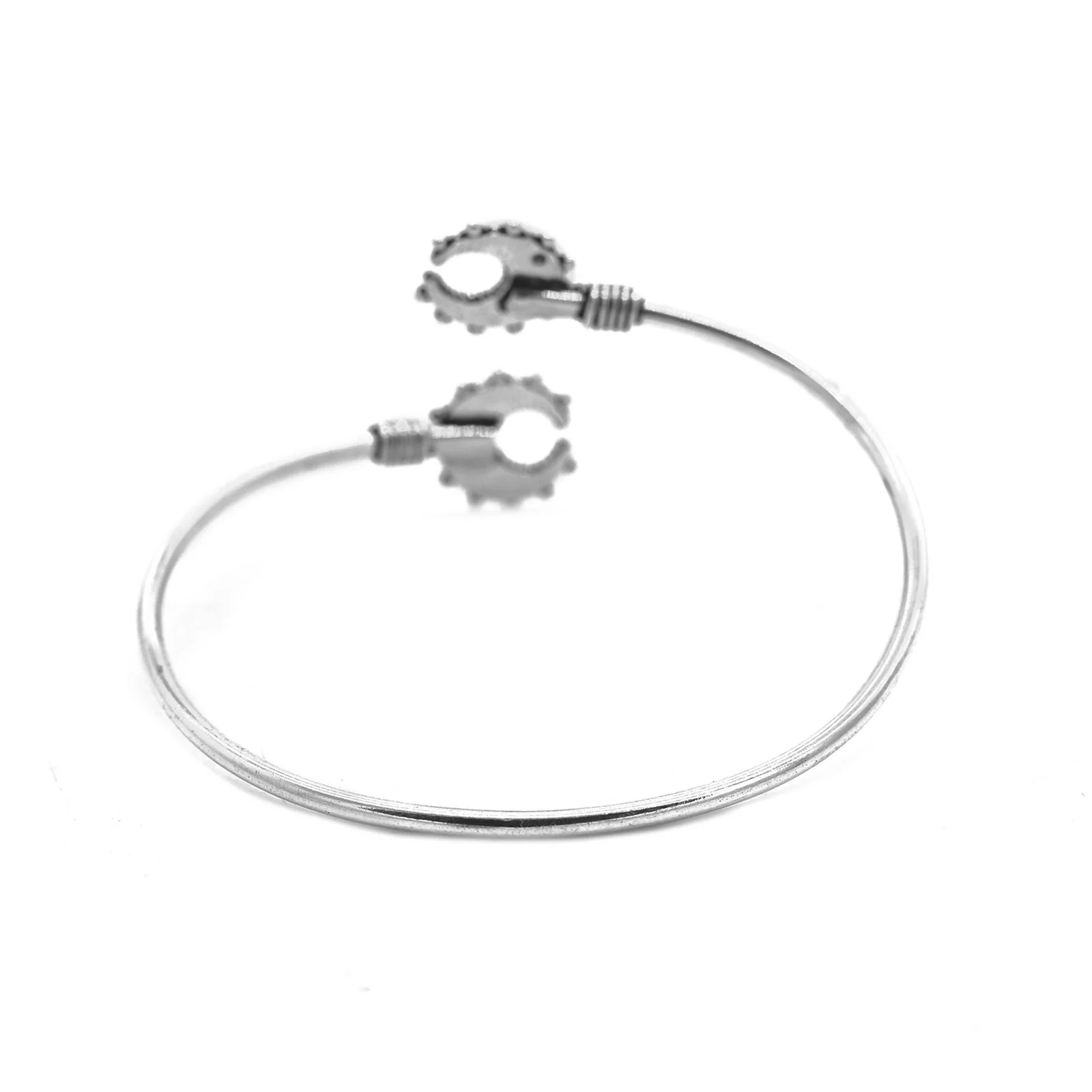 Chandrika Silver Oxidized Bracelet - Image 6