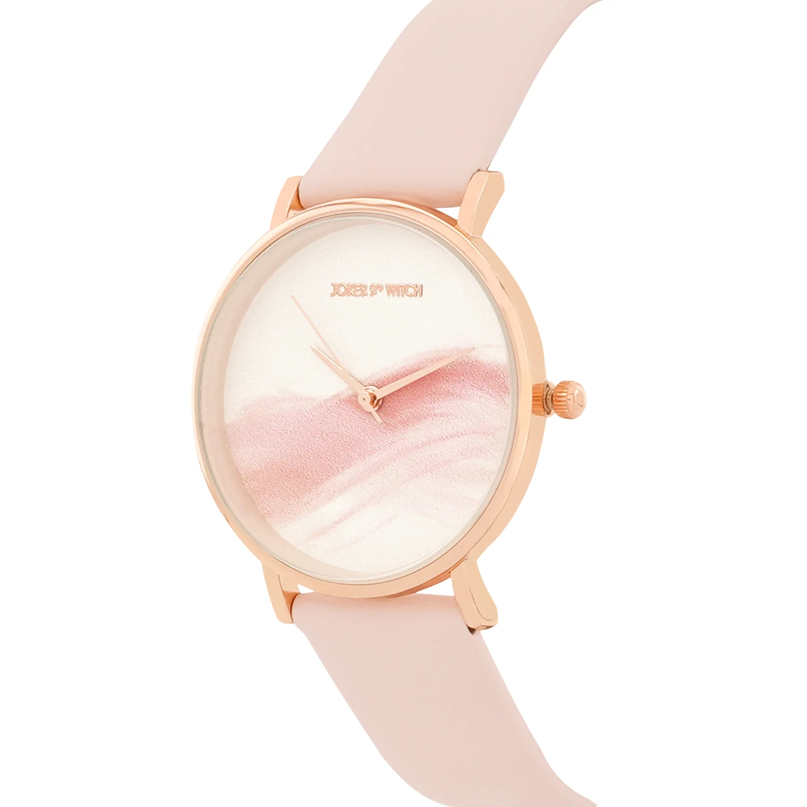 Printed Charm Pink Medium Dial PU Strap Women's Watch - Image 4