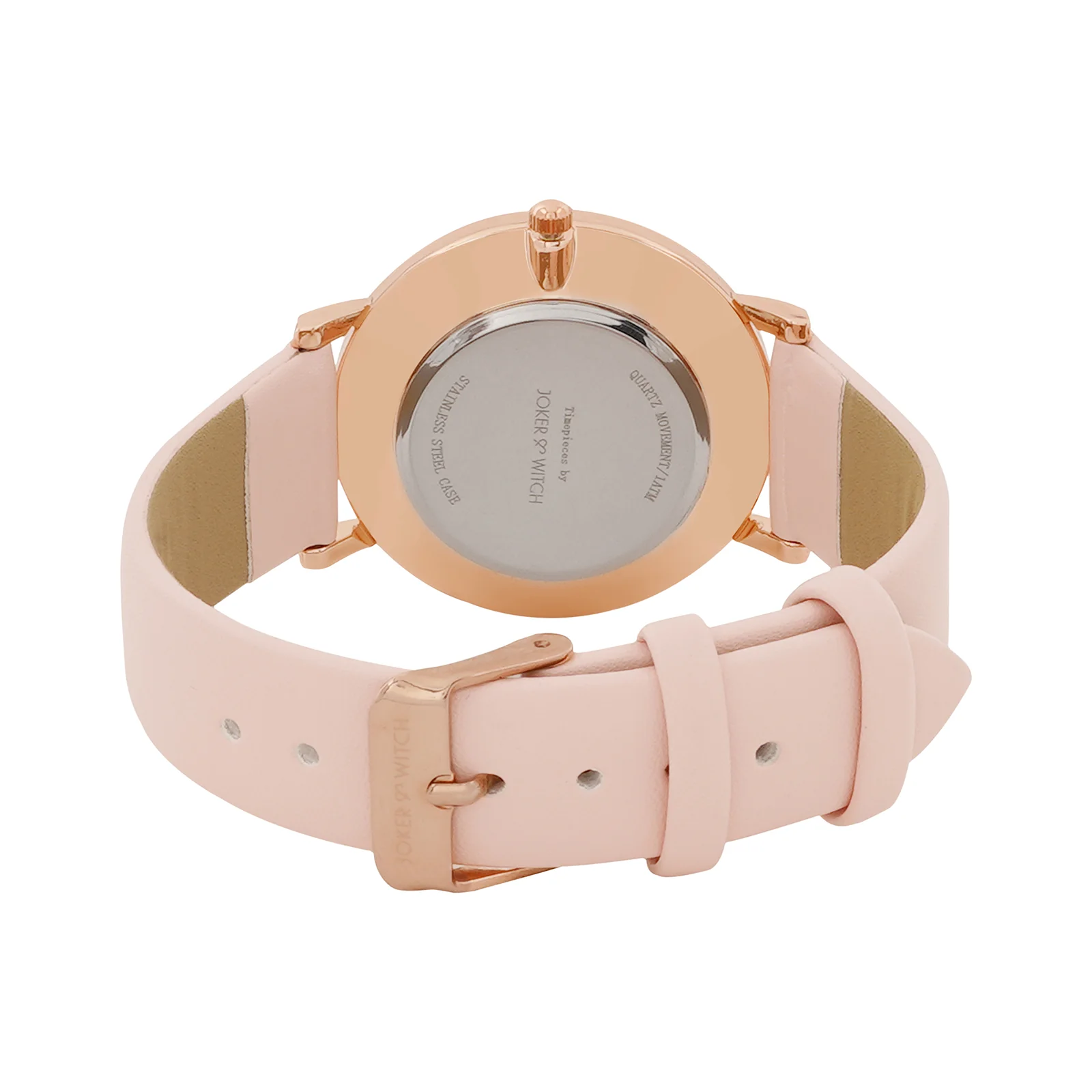 Printed Charm Pink Medium Dial PU Strap Women's Watch - Image 6