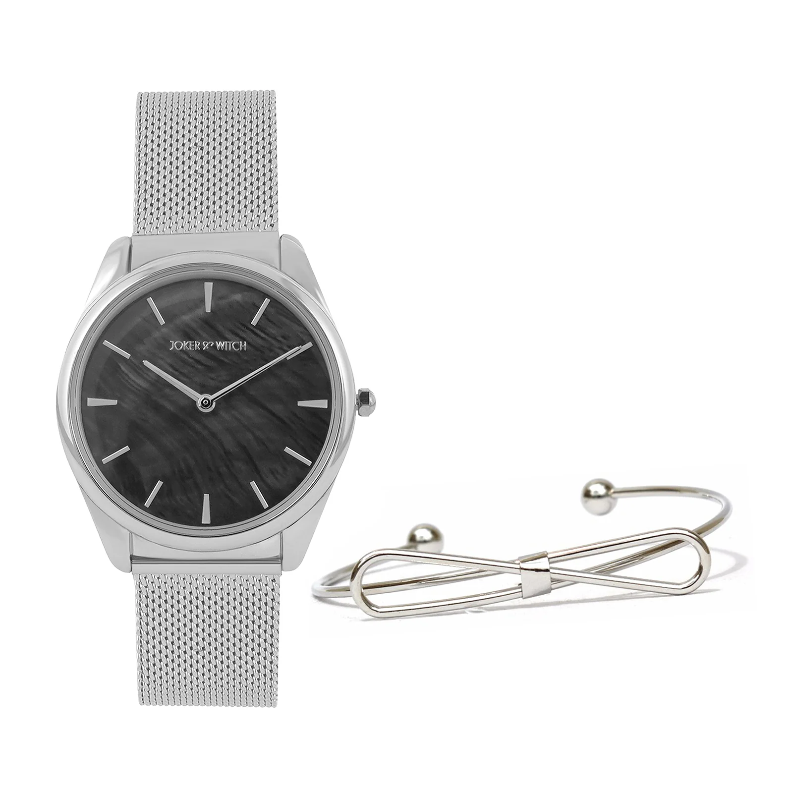 Chestnut Silver Watch Bracelet Stack - Image 5