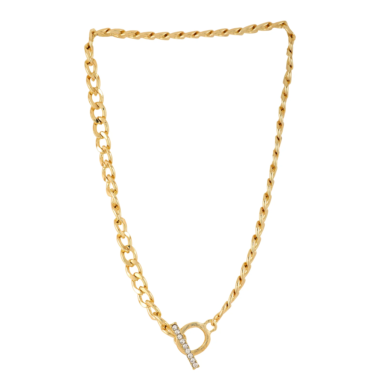 Bewitched Chloe Toggle Case Gold Linked Necklace - Image 3