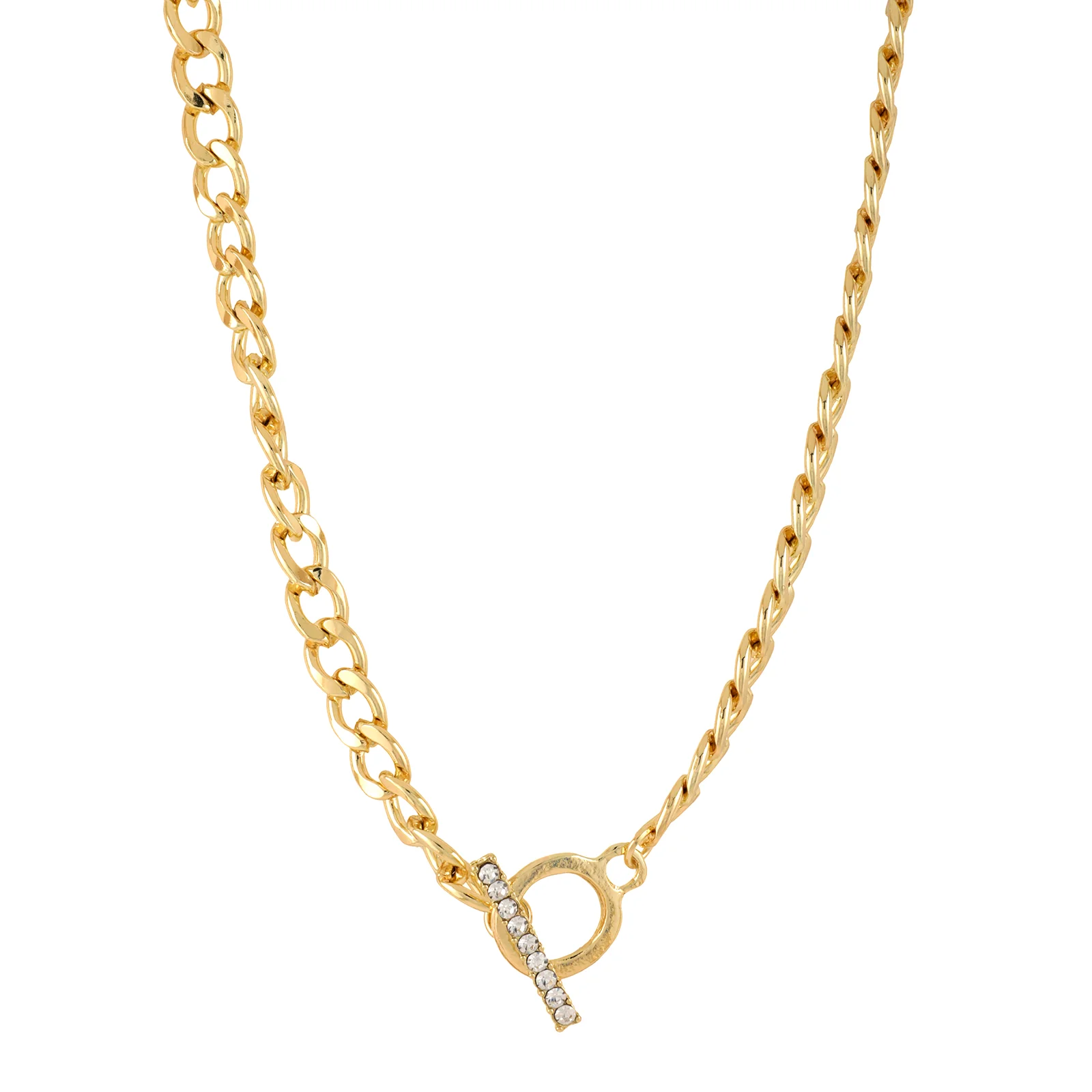 Bewitched Chloe Toggle Case Gold Linked Necklace - Image 4