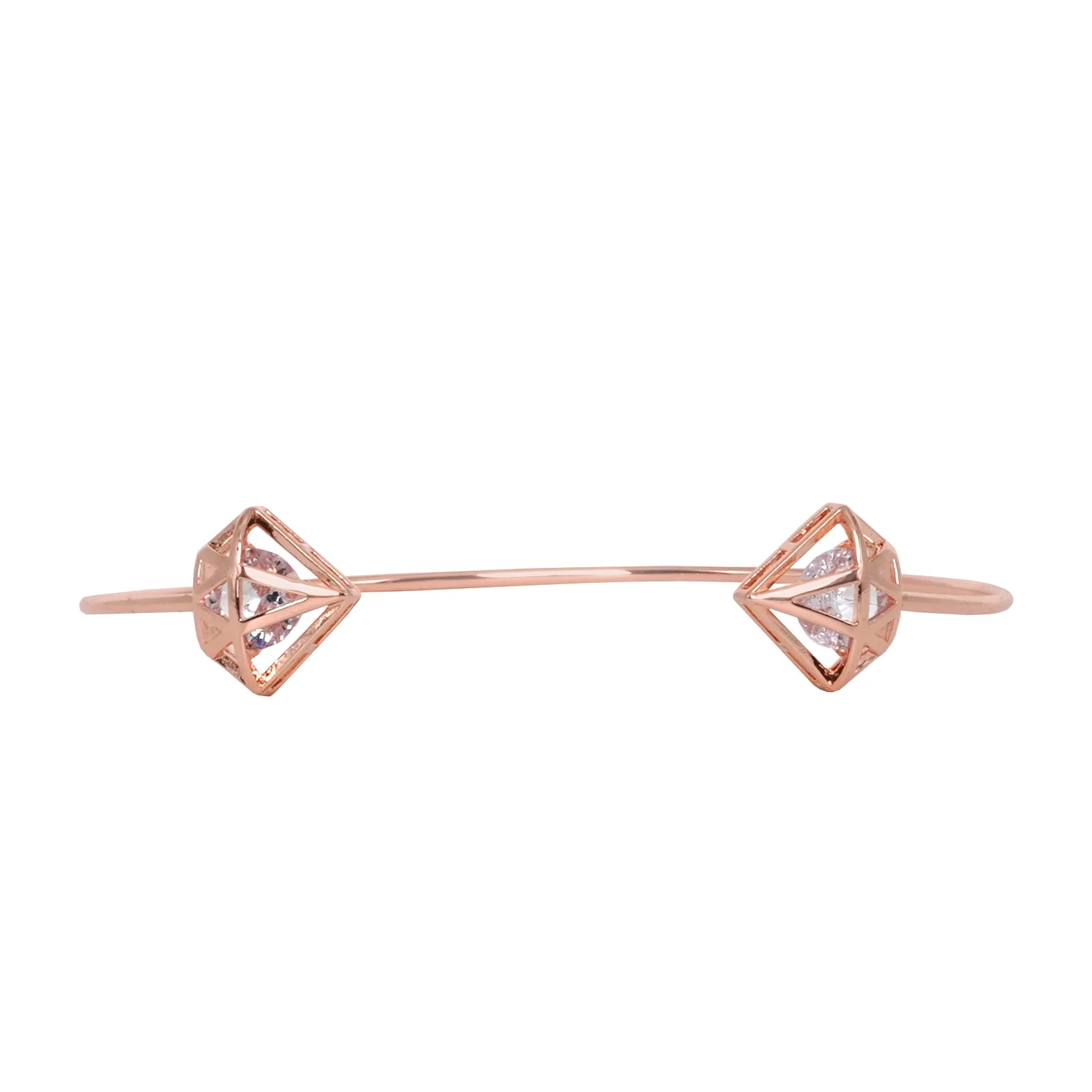 Chrome Rose Gold Jewelry Set - Image 4