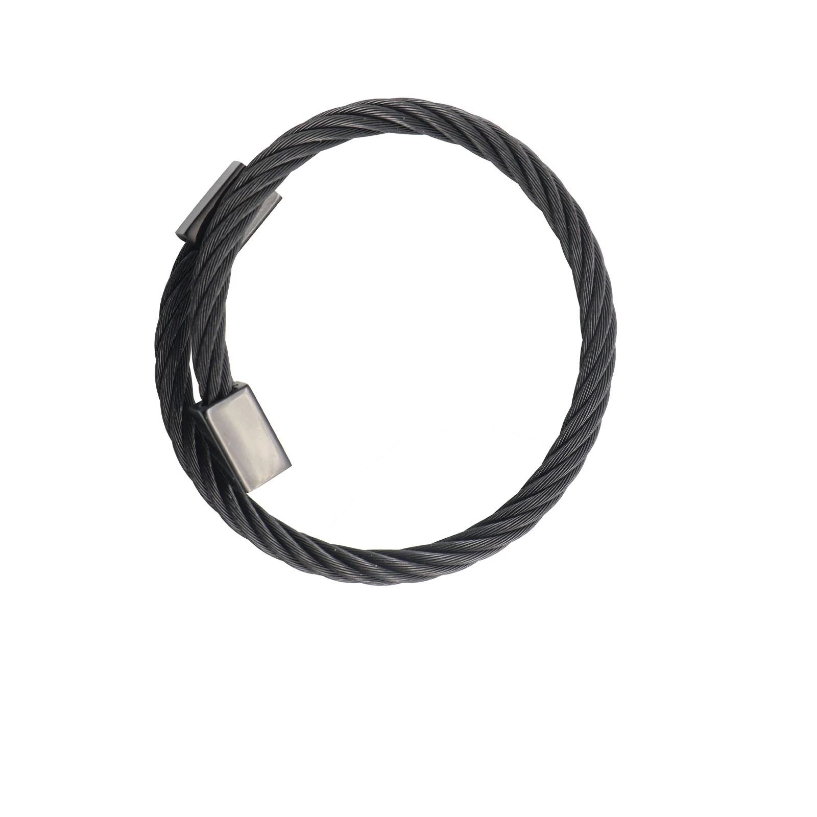 Cinder Black Men's Watch Bracelet Stack - Image 3