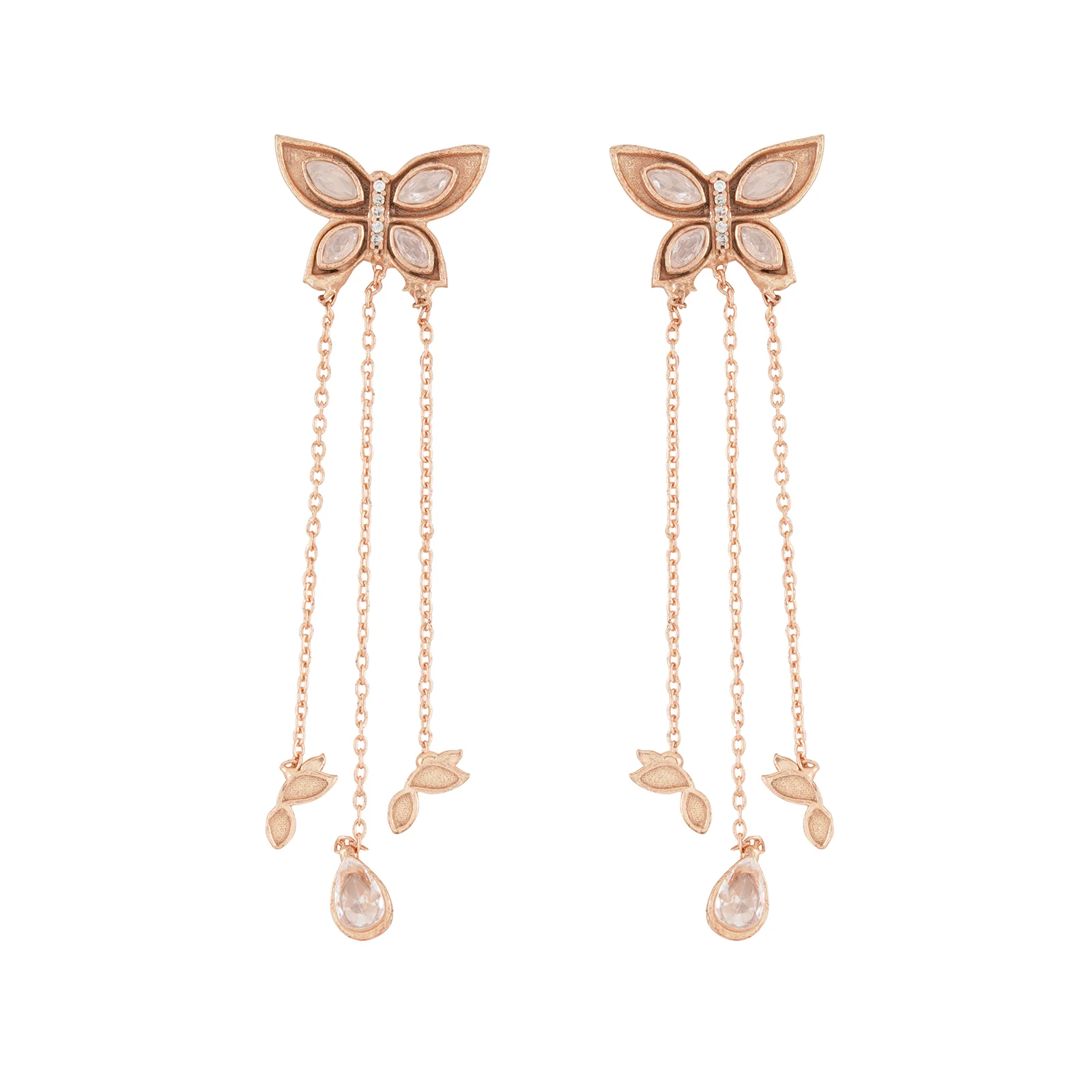 Claudina Rosegold Earring - Image 4
