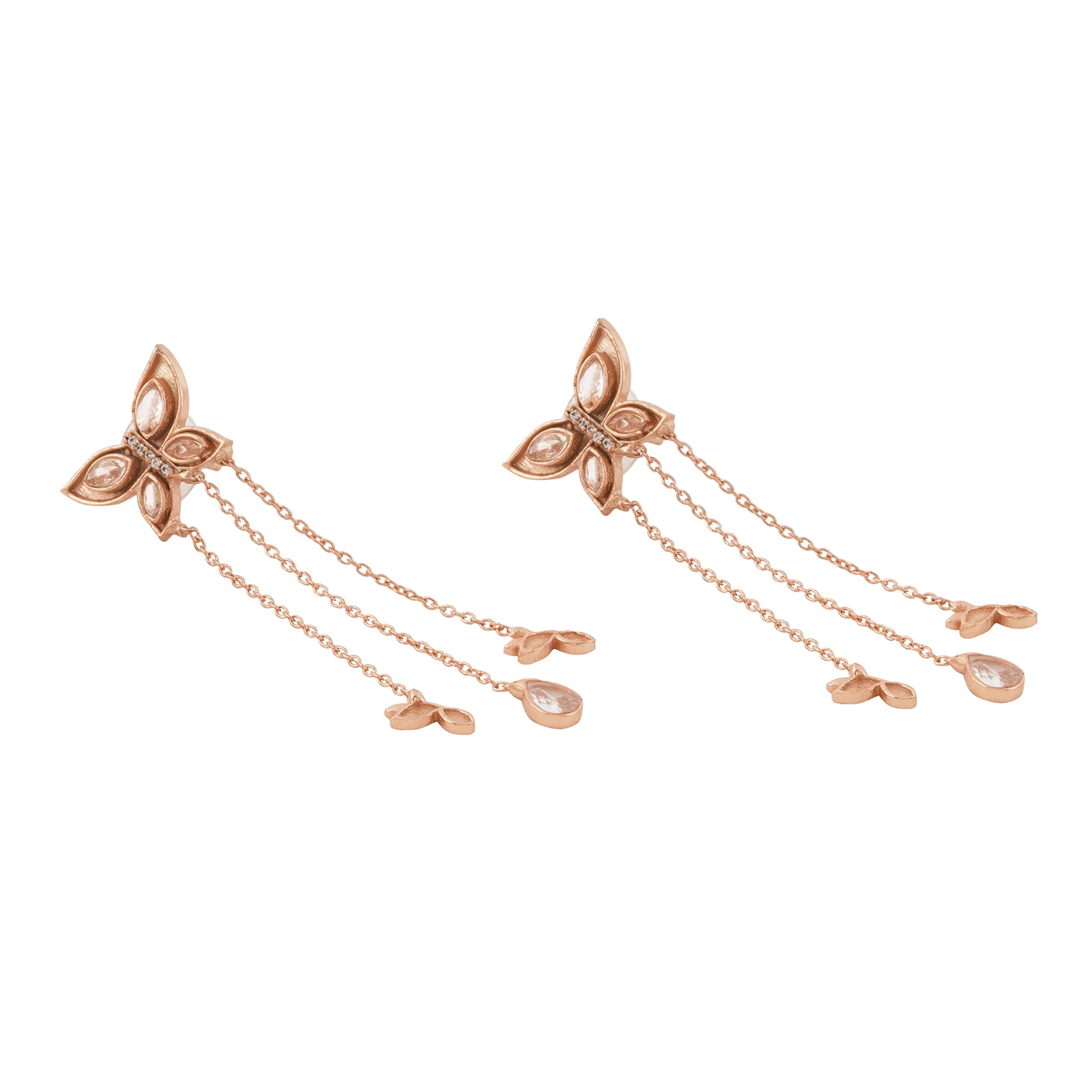 Claudina Rosegold Earring - Image 5