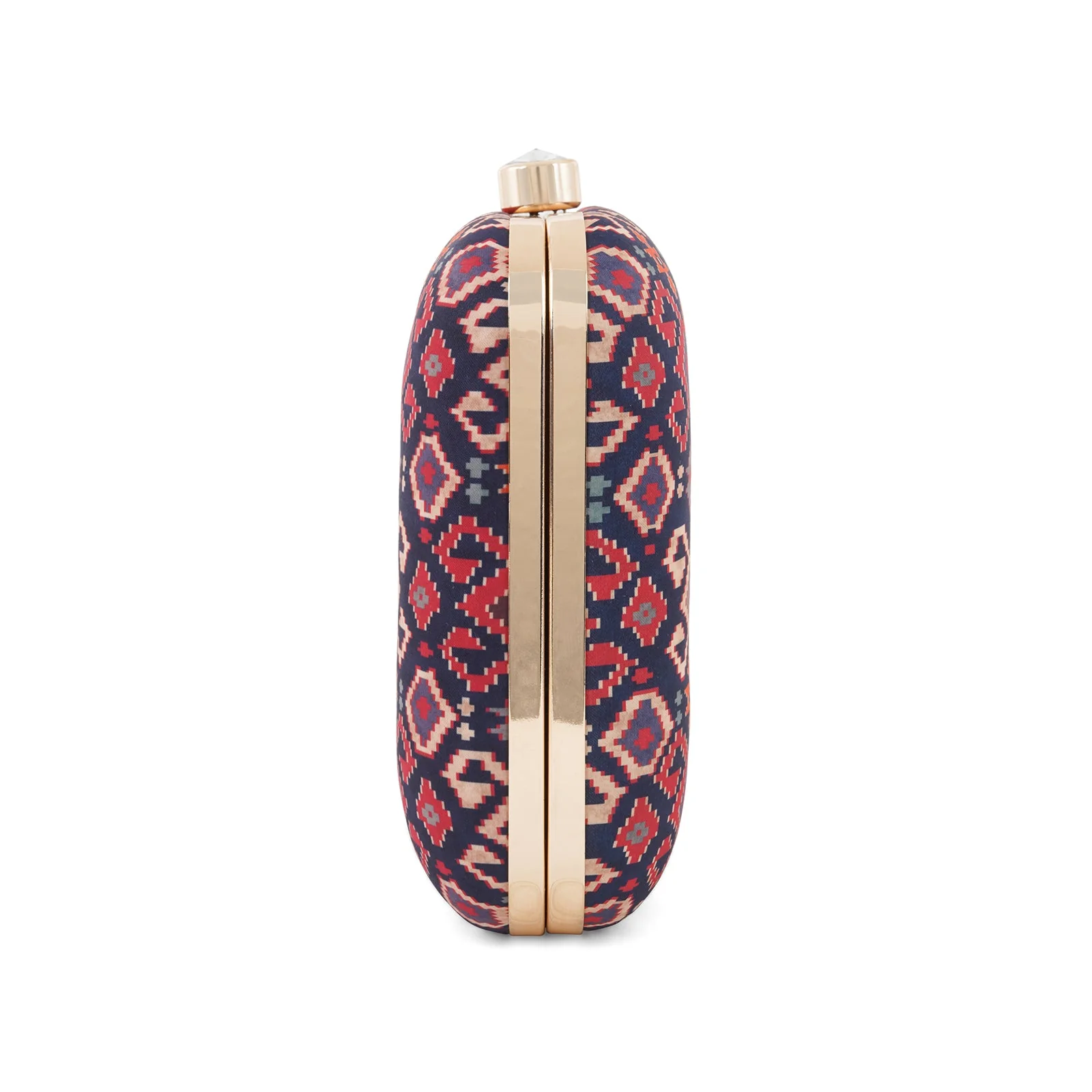 Colour Cocktail Stone and Print Clutch - Image 6