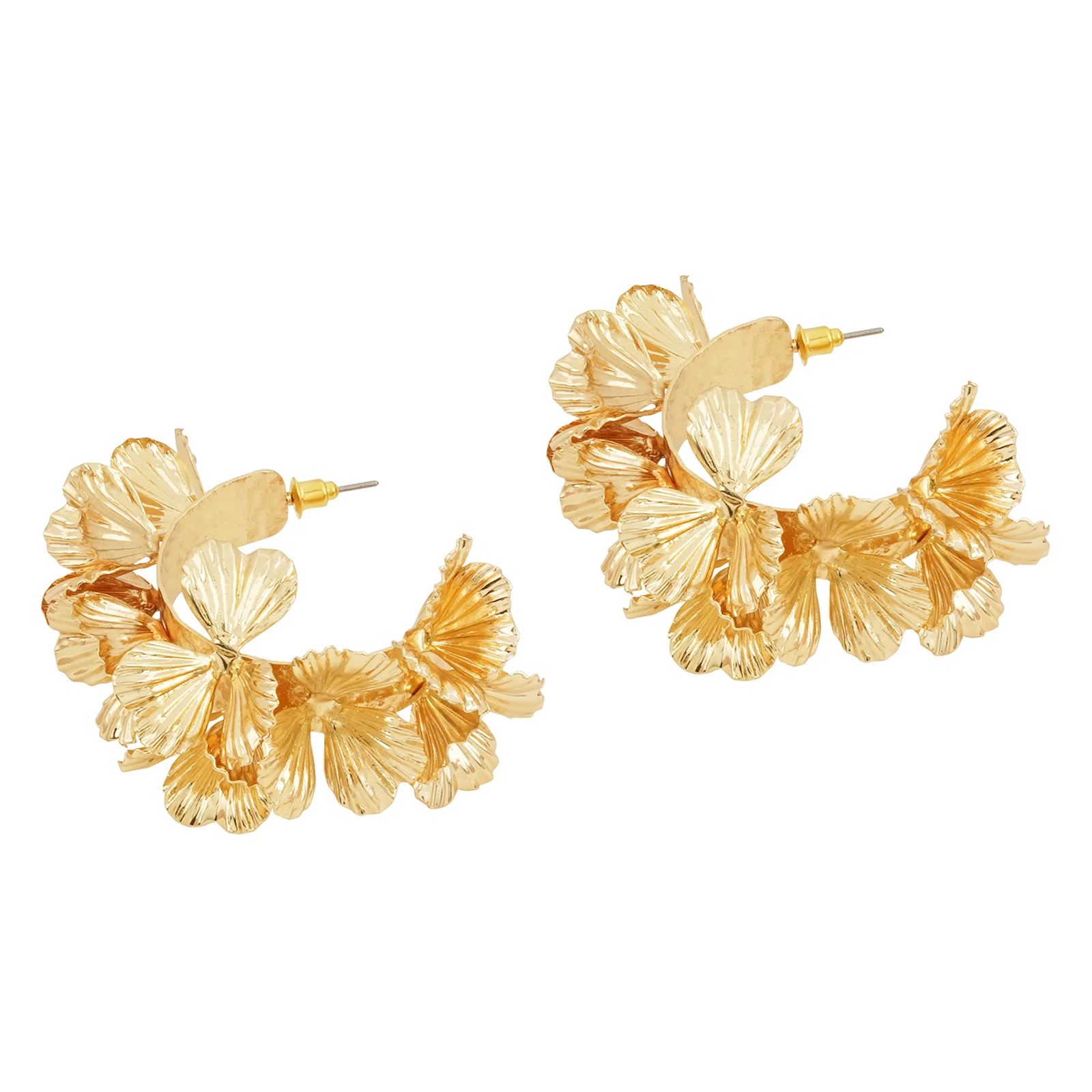 Columbine Gold Earrings - Image 4