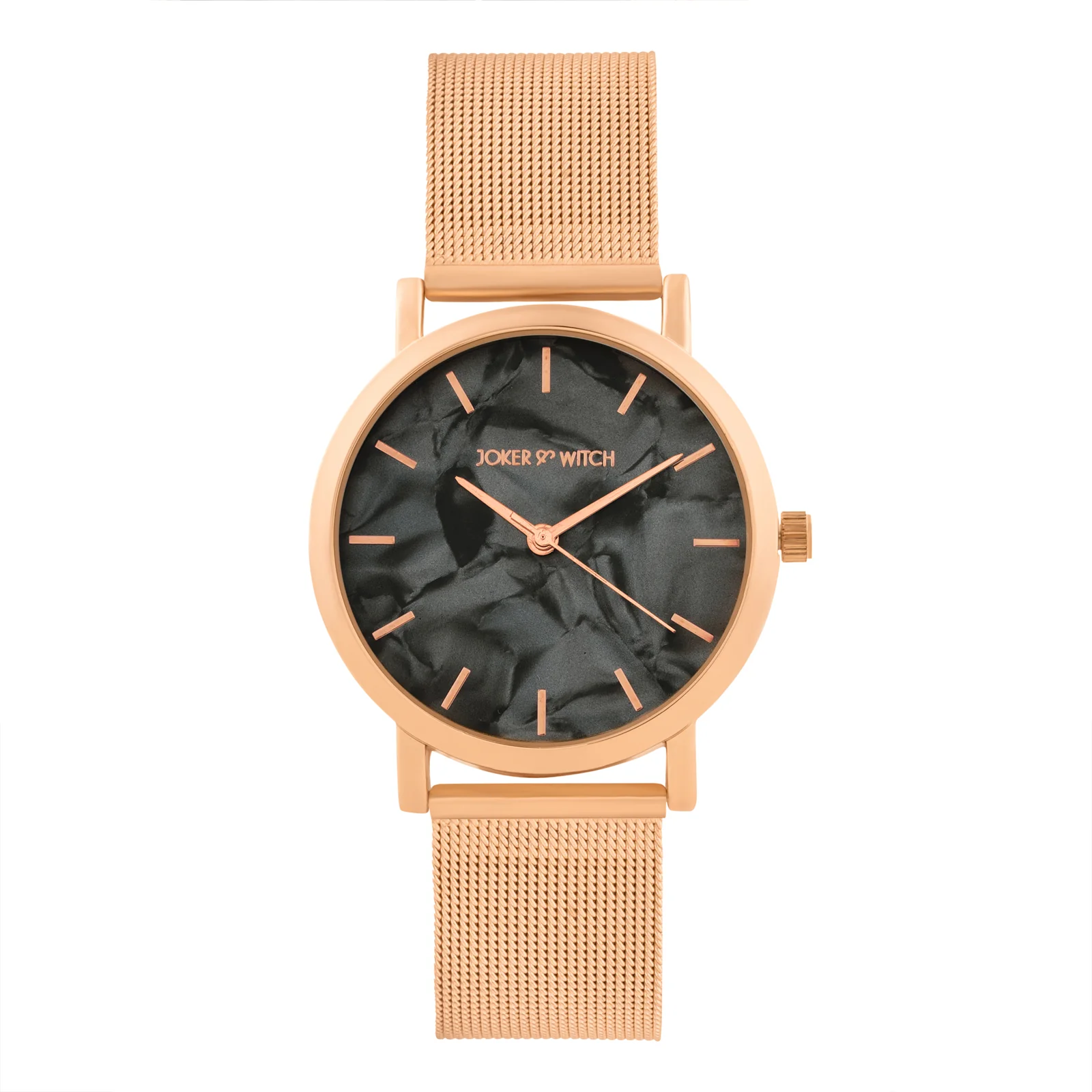Copenhagen Black MOP Medium Dial Rose Gold Mesh Strap Women's Watch - Image 3