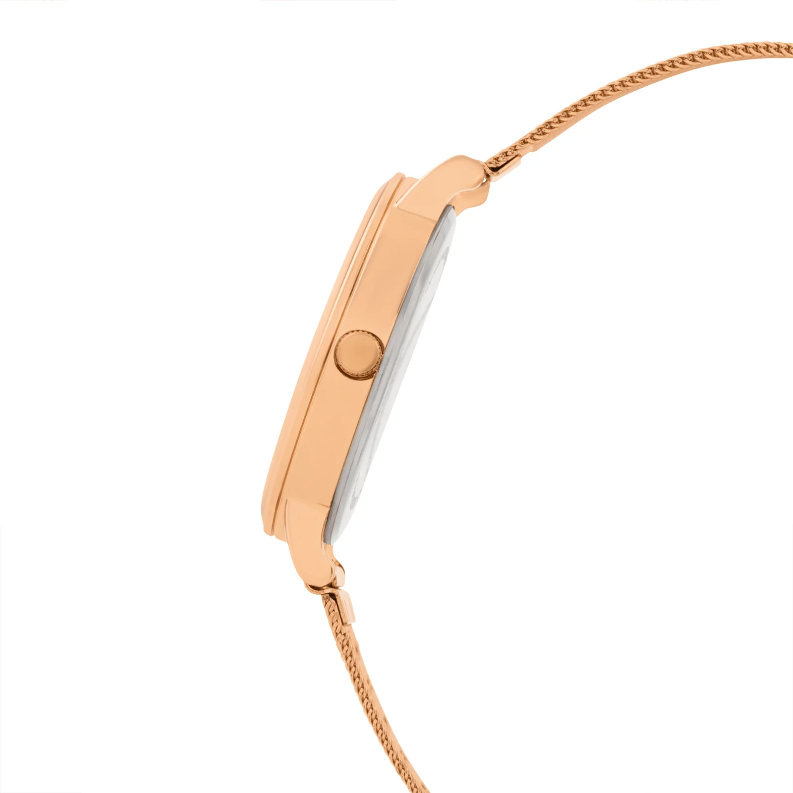 Copenhagen Black MOP Medium Dial Rose Gold Mesh Strap Women's Watch - Image 5