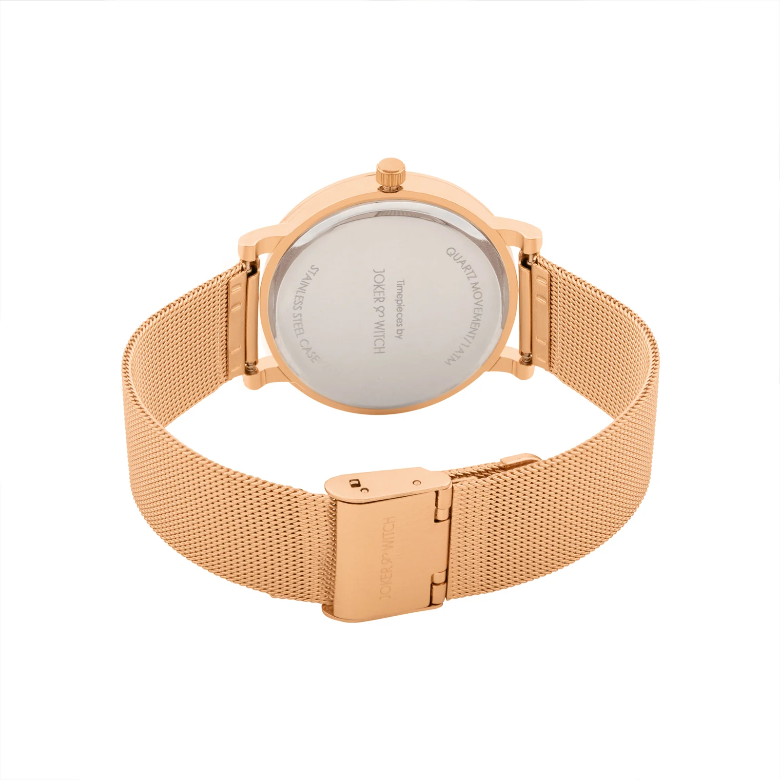 Copenhagen Black MOP Medium Dial Rose Gold Mesh Strap Women's Watch - Image 6