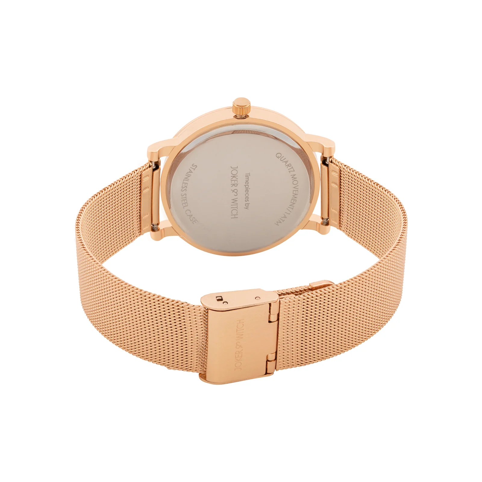 Copenhagen Green Medium Dial Rose Gold Mesh Strap Women's Watch - Image 6
