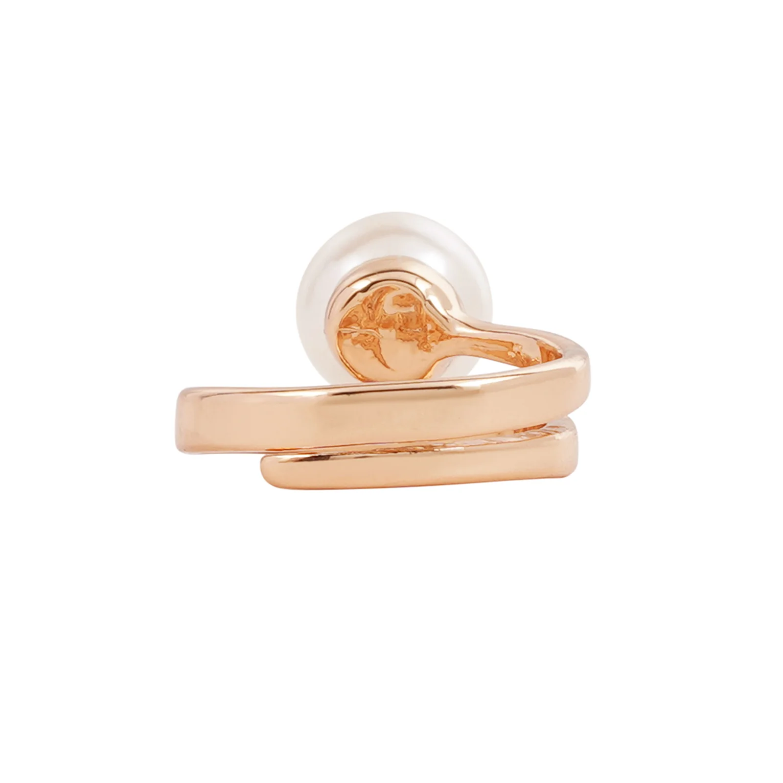 Aquamarina Pearl Gold Ring - Image 5