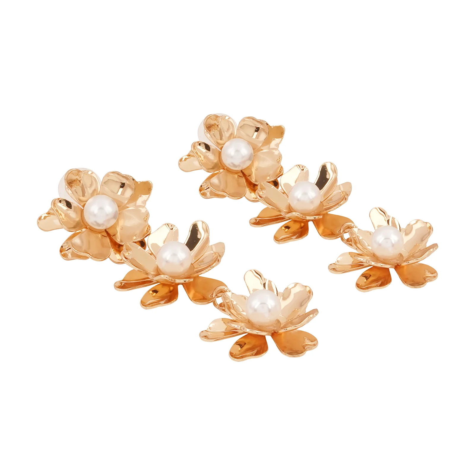Nerine Gold Earrings - Image 4