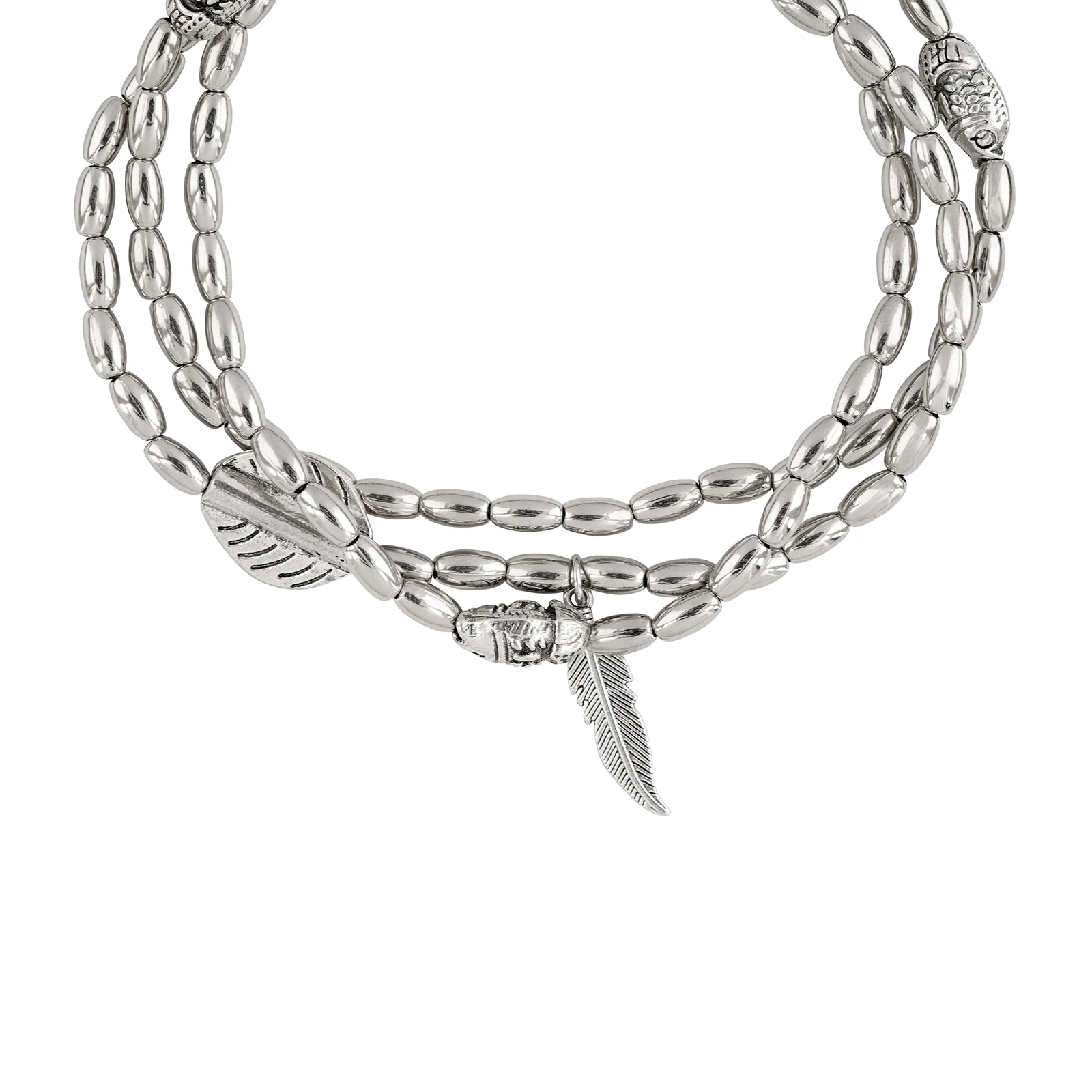 Coral Charm Anklet - Image 3