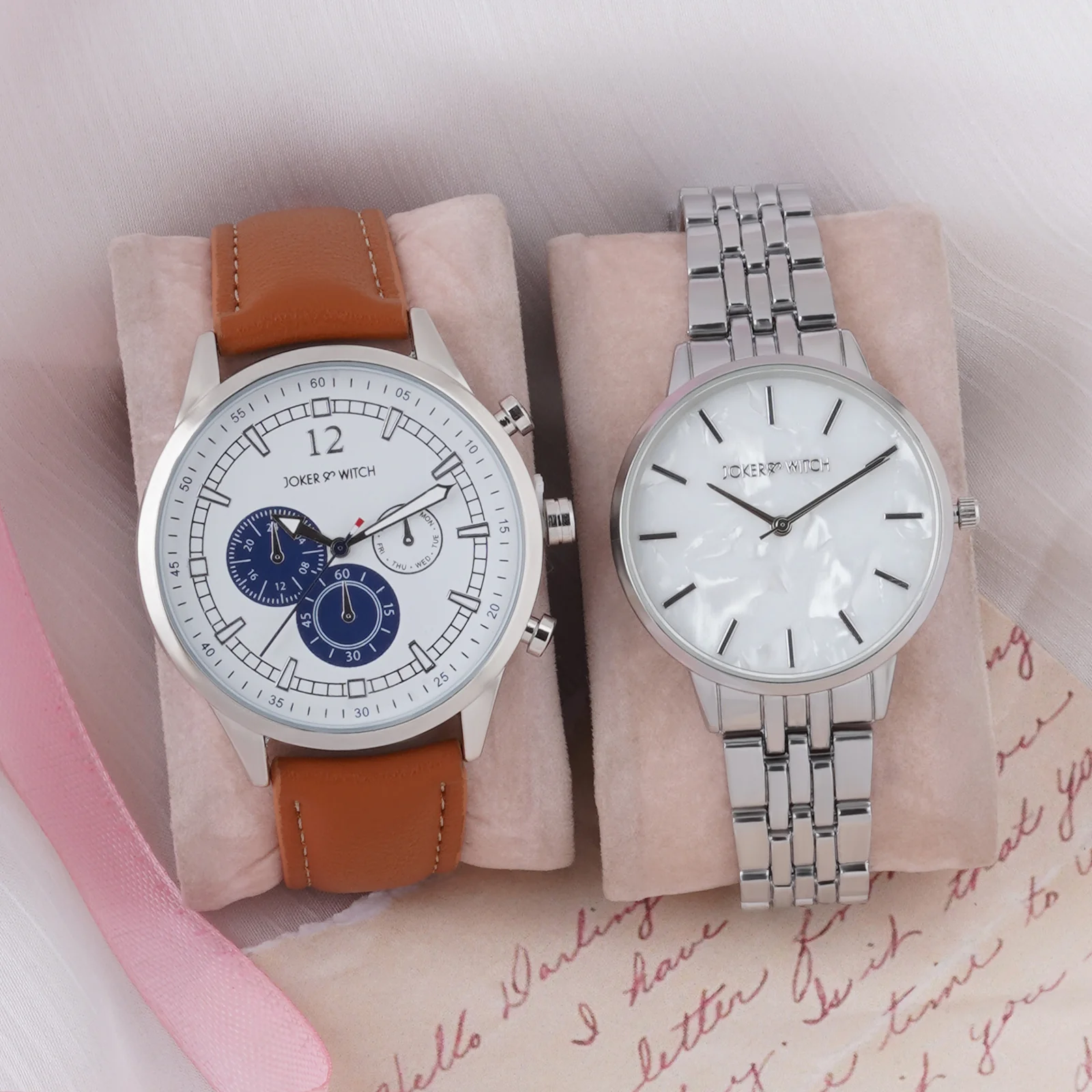 Cranberry & Apple Couple Watches - Image 2