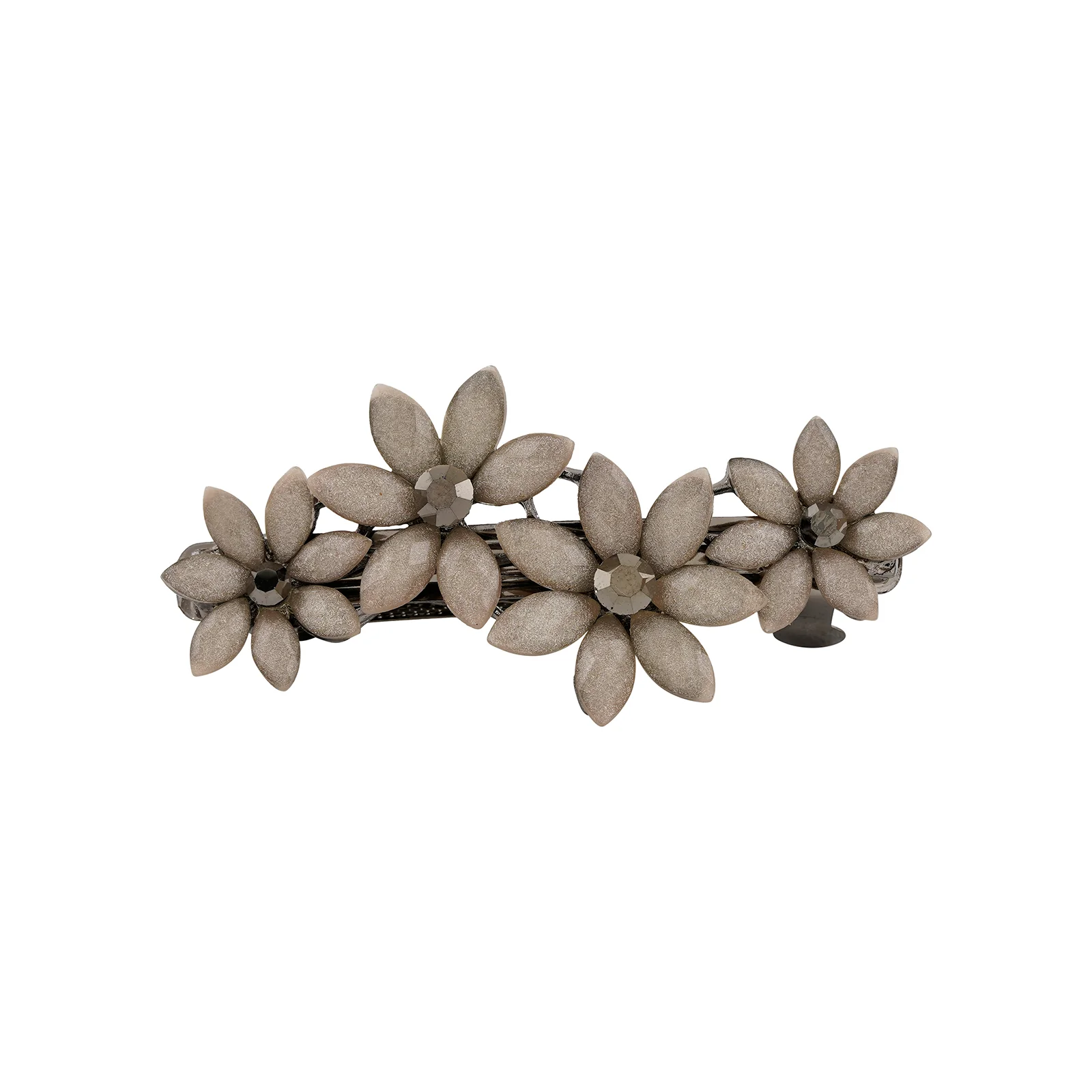 Crispina Pink Floral Hairpin - Image 3