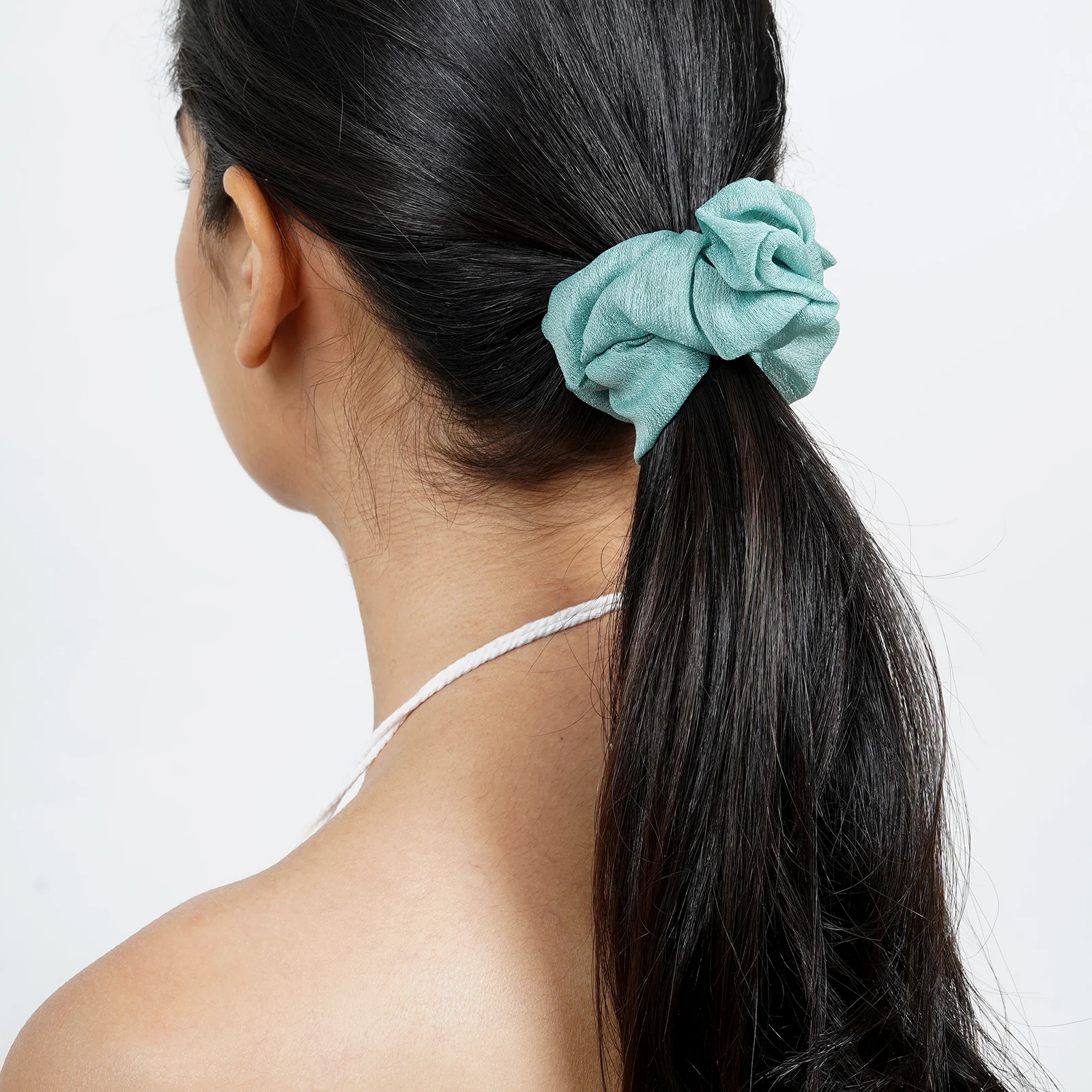 Cybele Green Scrunchie - Image 2