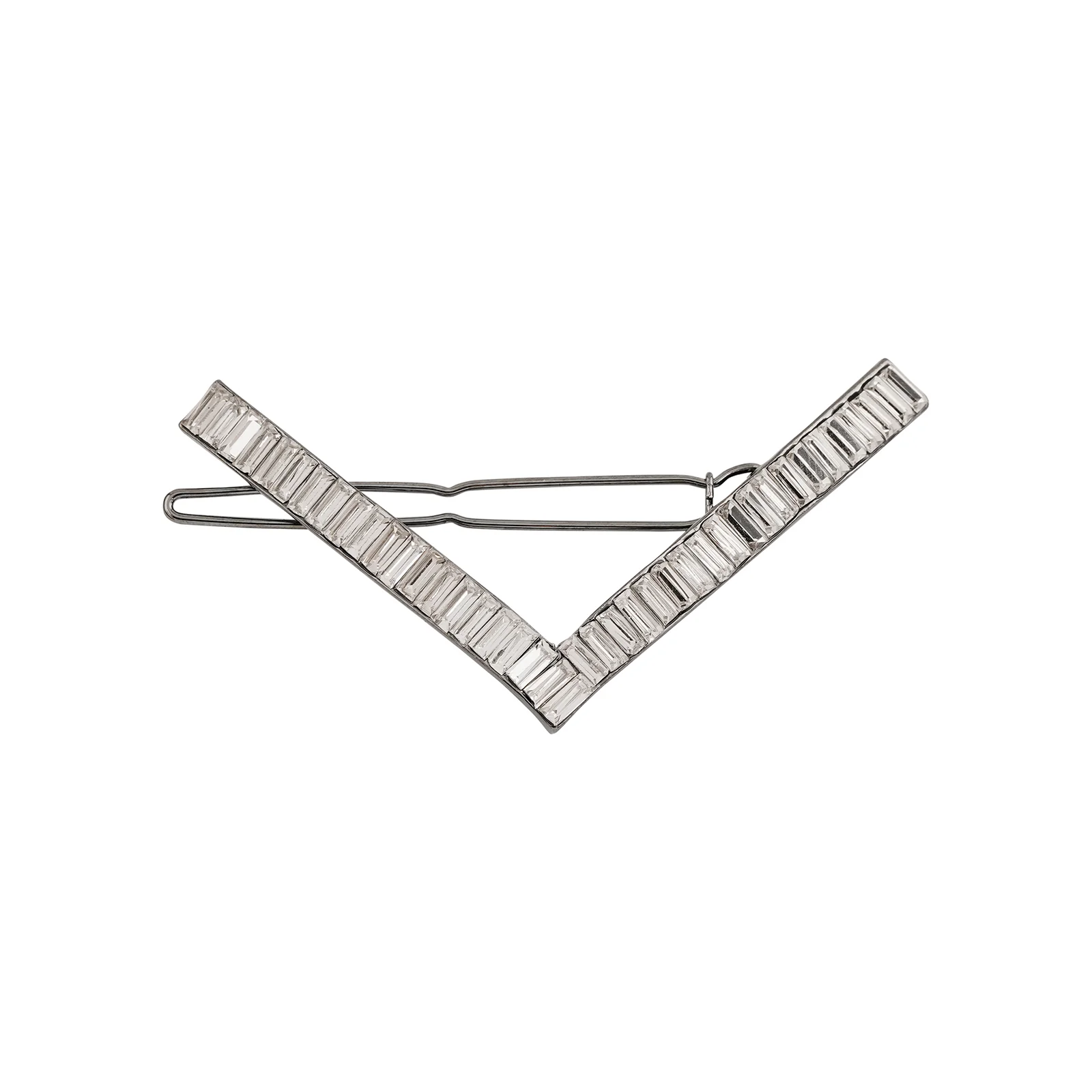 Cynthia Minimal Rhinestone Hairpin - Image 3