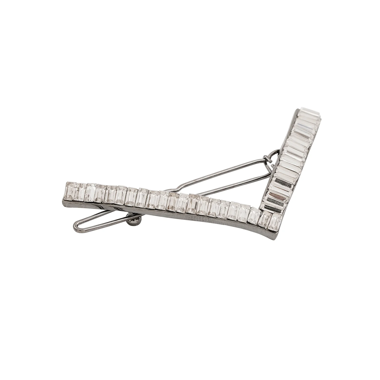 Cynthia Minimal Rhinestone Hairpin - Image 4