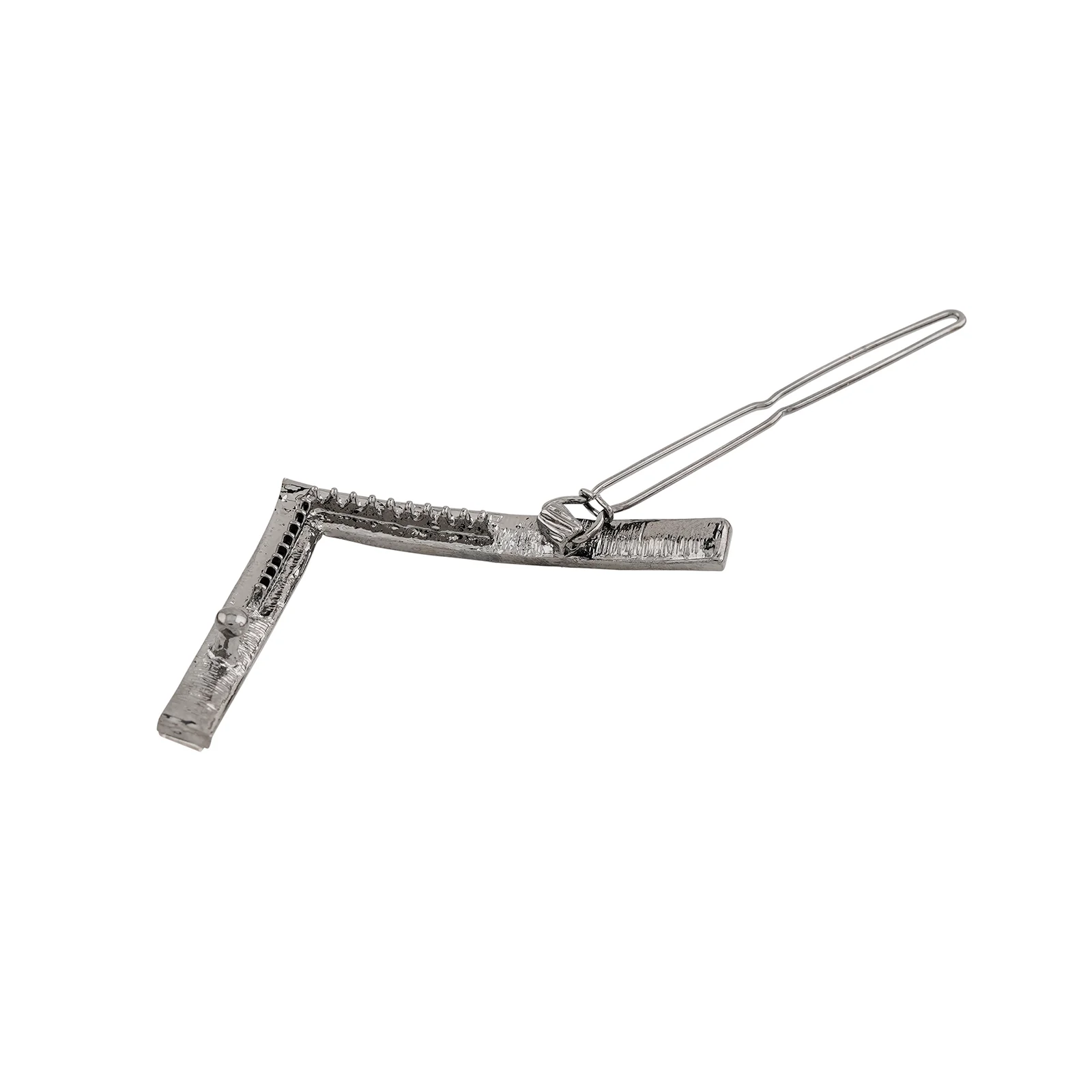 Cynthia Minimal Rhinestone Hairpin - Image 5