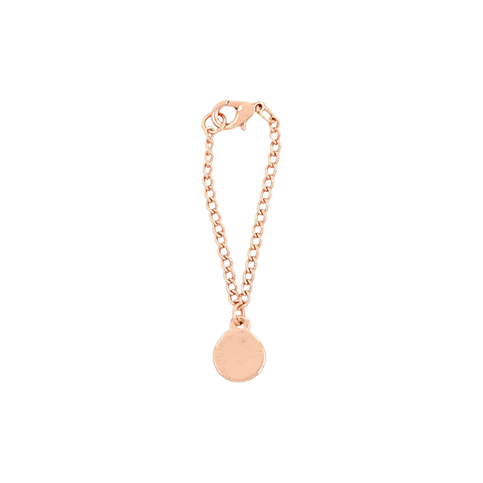 Dainty Heart Rhinestone Rosegold Watch Charm - Image 5
