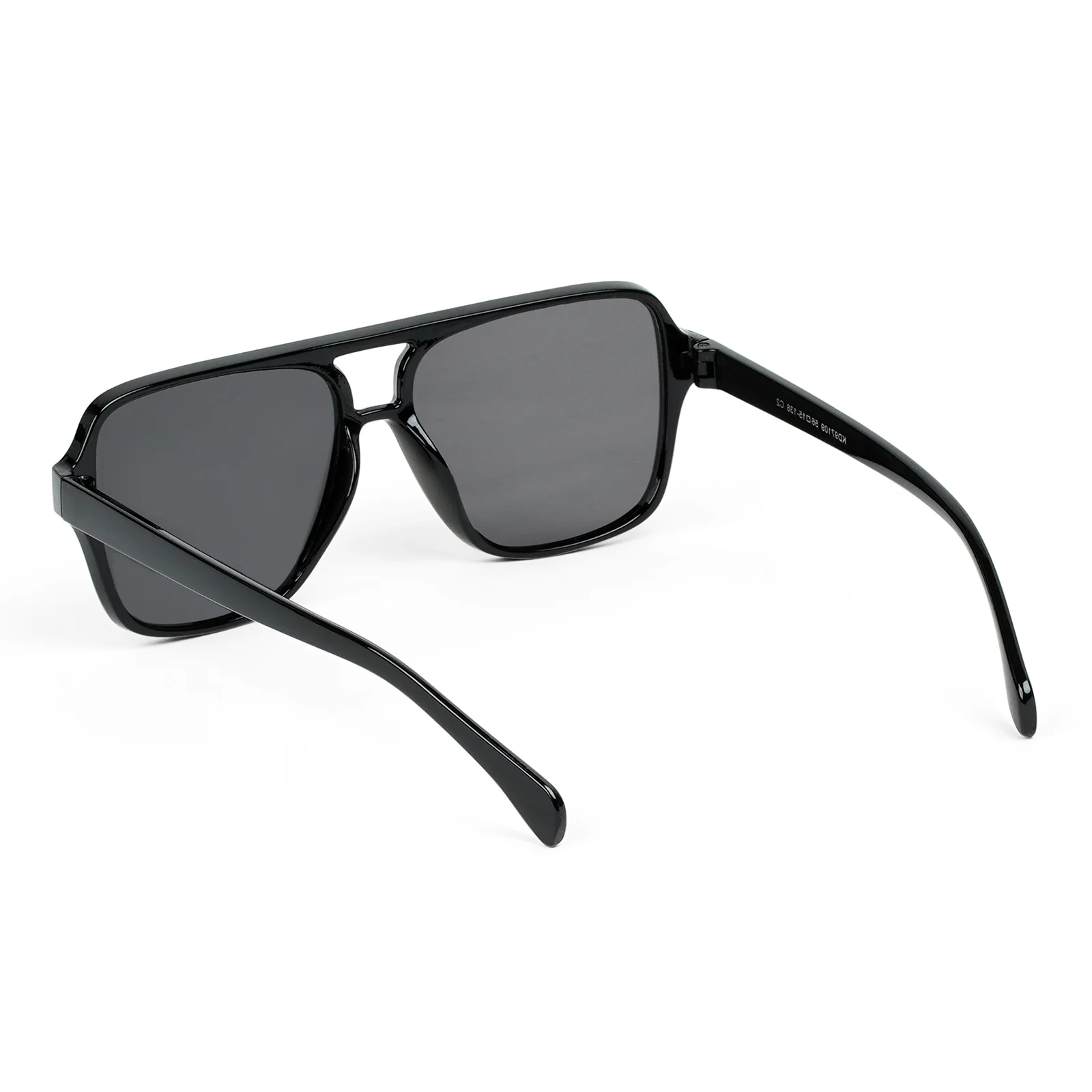 Danielle Oversized Black Sunglasses - Image 7