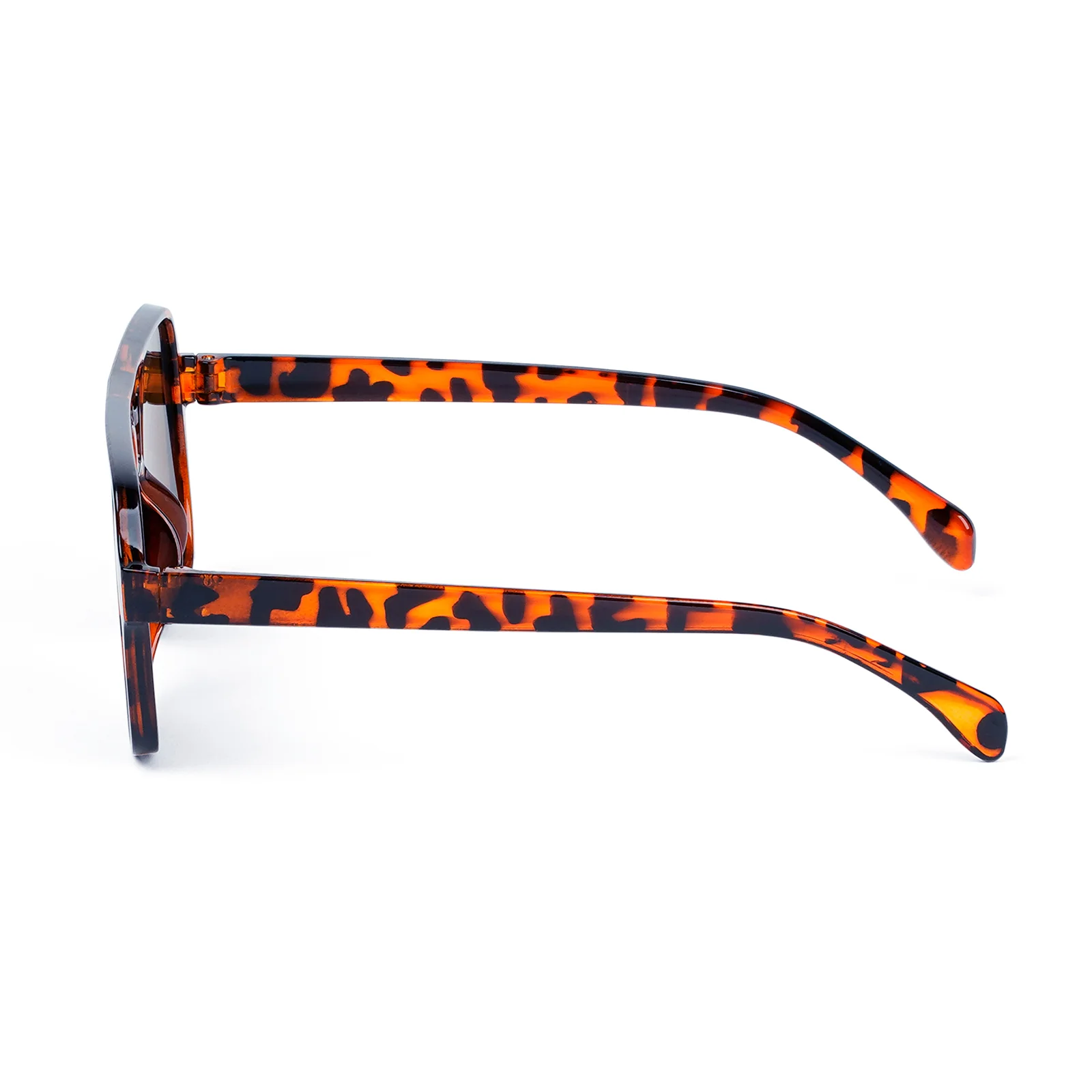 Danielle Oversized Brown Sunglasses - Image 6