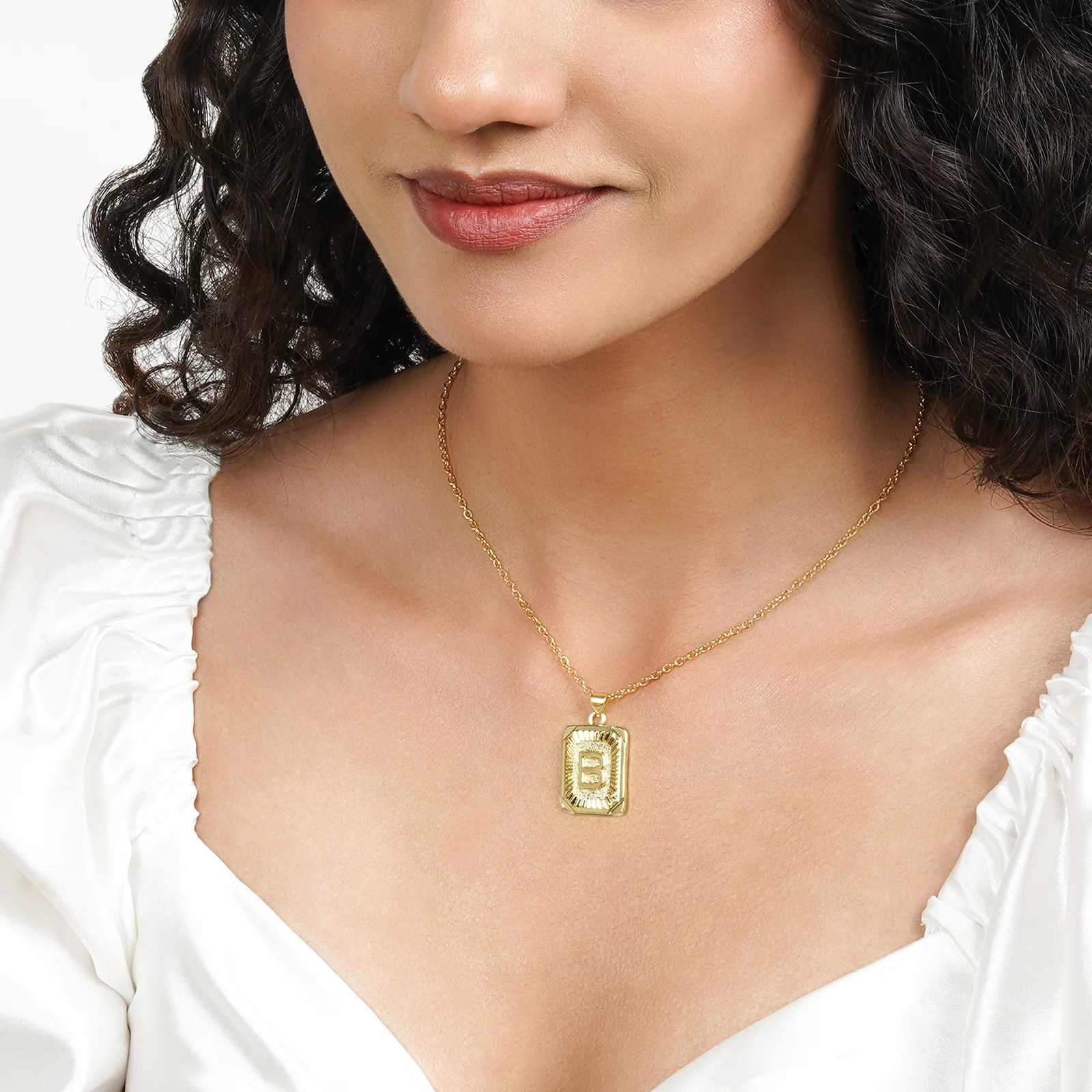Daze Alphabet B Necklace - Image 2