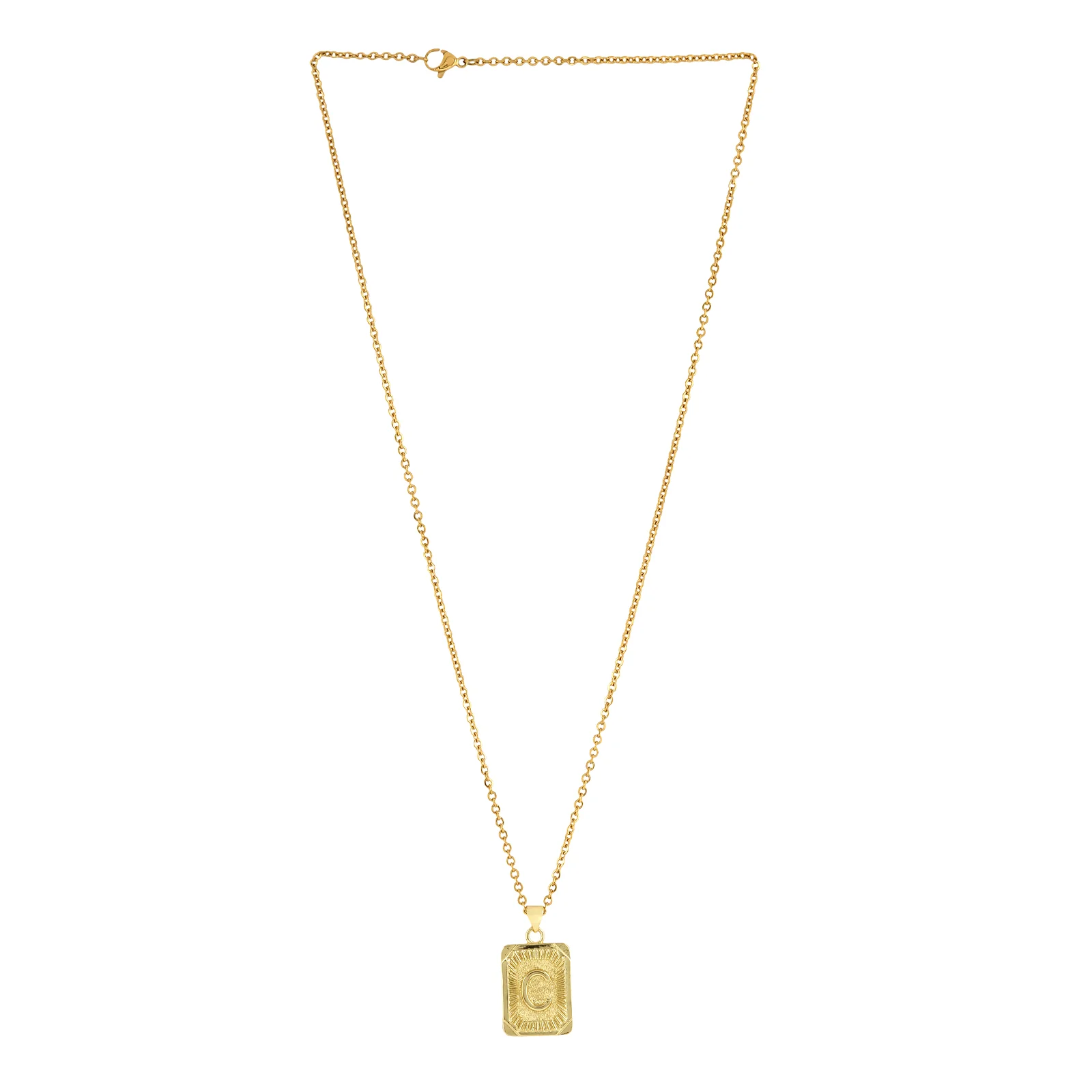 Daze Alphabet C Necklace - Image 3