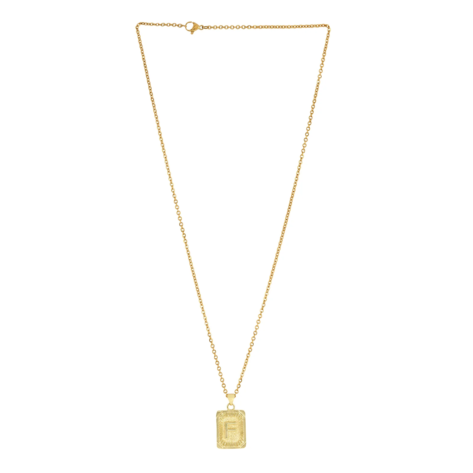 Daze Alphabet F Necklace - Image 3