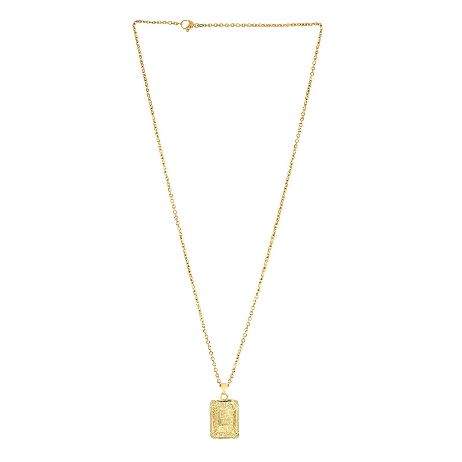 Daze Alphabet L Necklace - Image 3