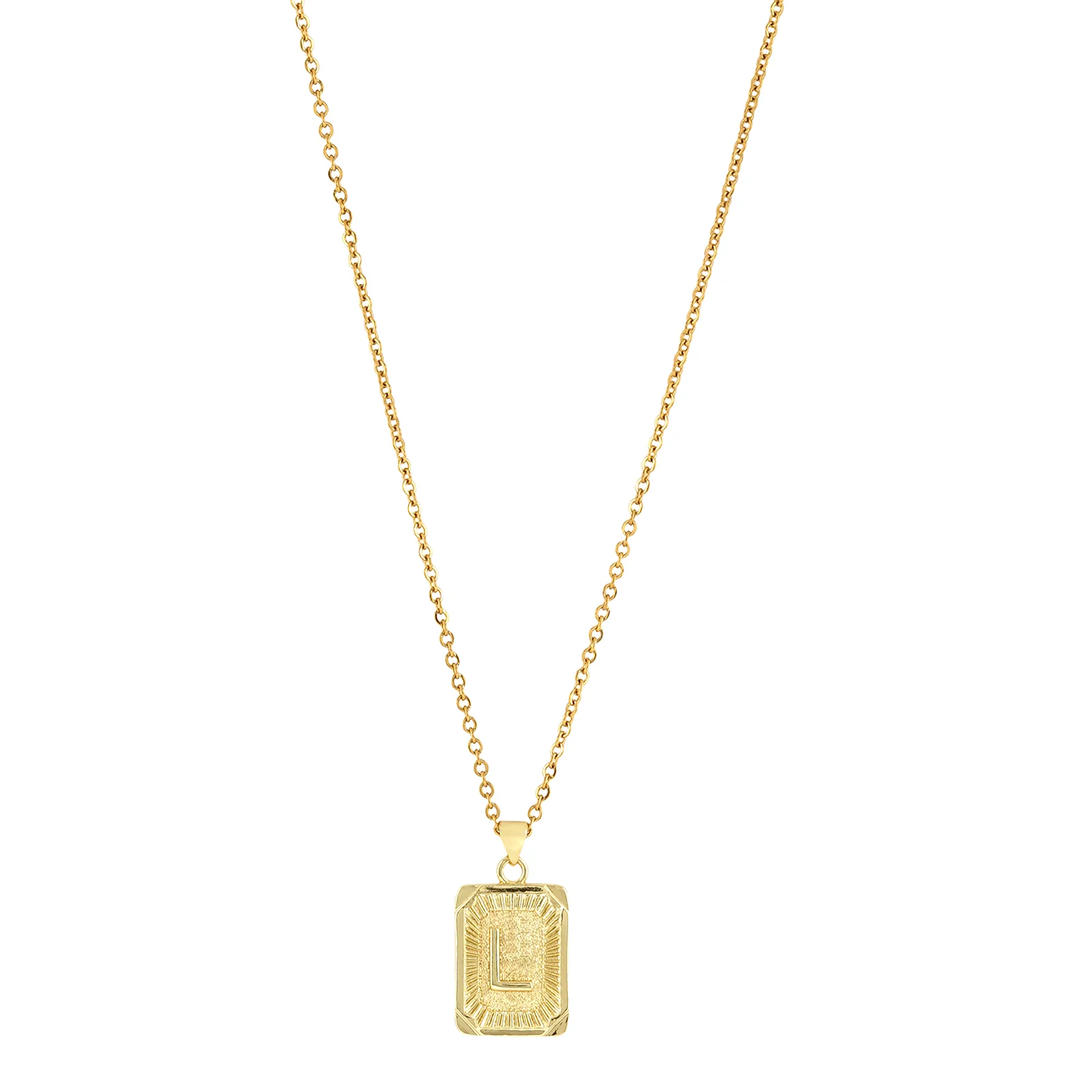 Daze Alphabet L Necklace - Image 4