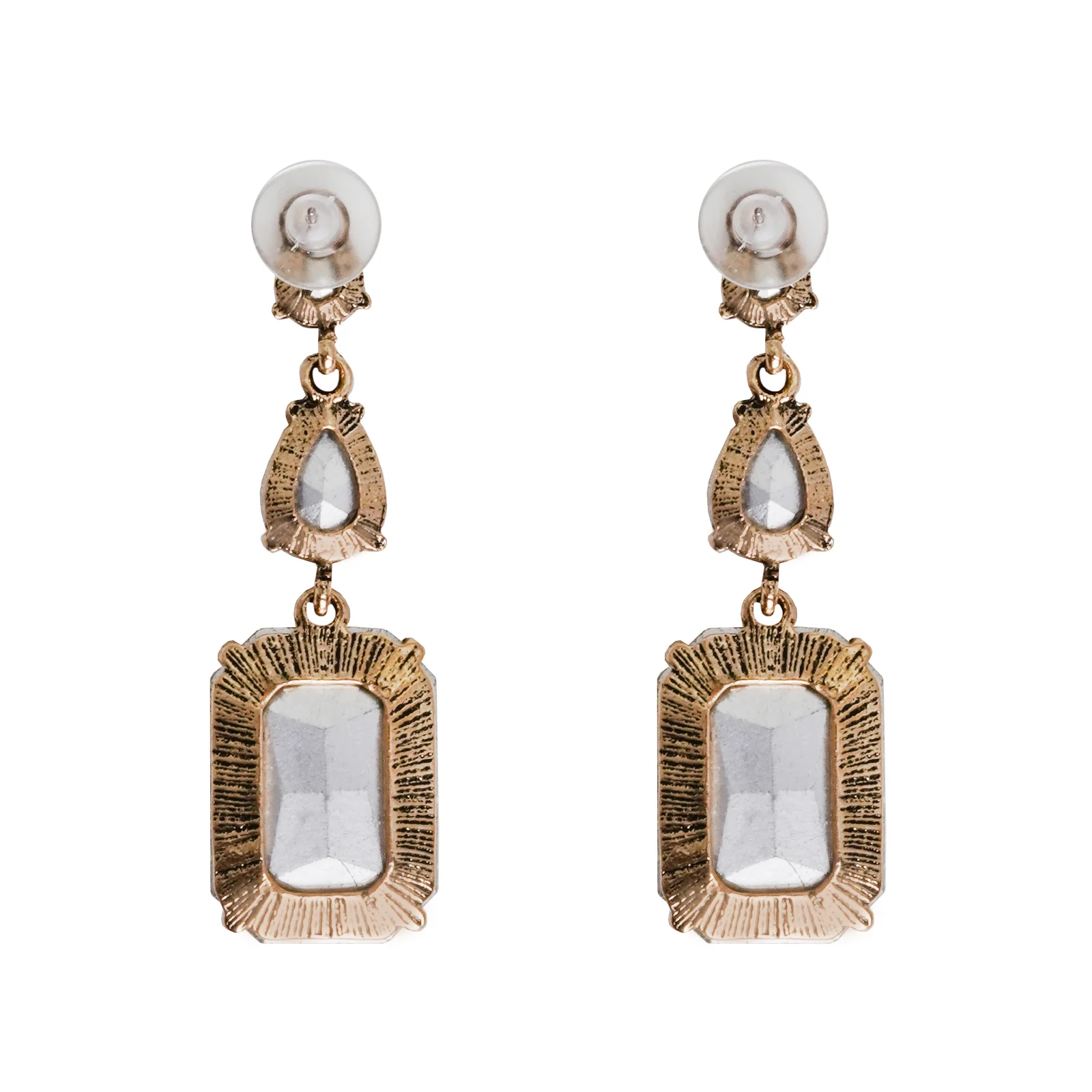 Dazed Bling Drop Earrings - Image 4