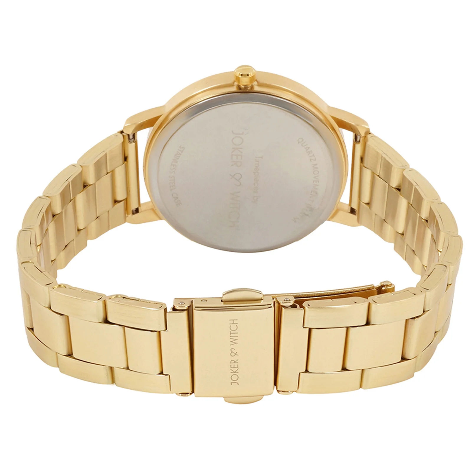 Deandra Gold Watch Bracelet Stack - Image 5