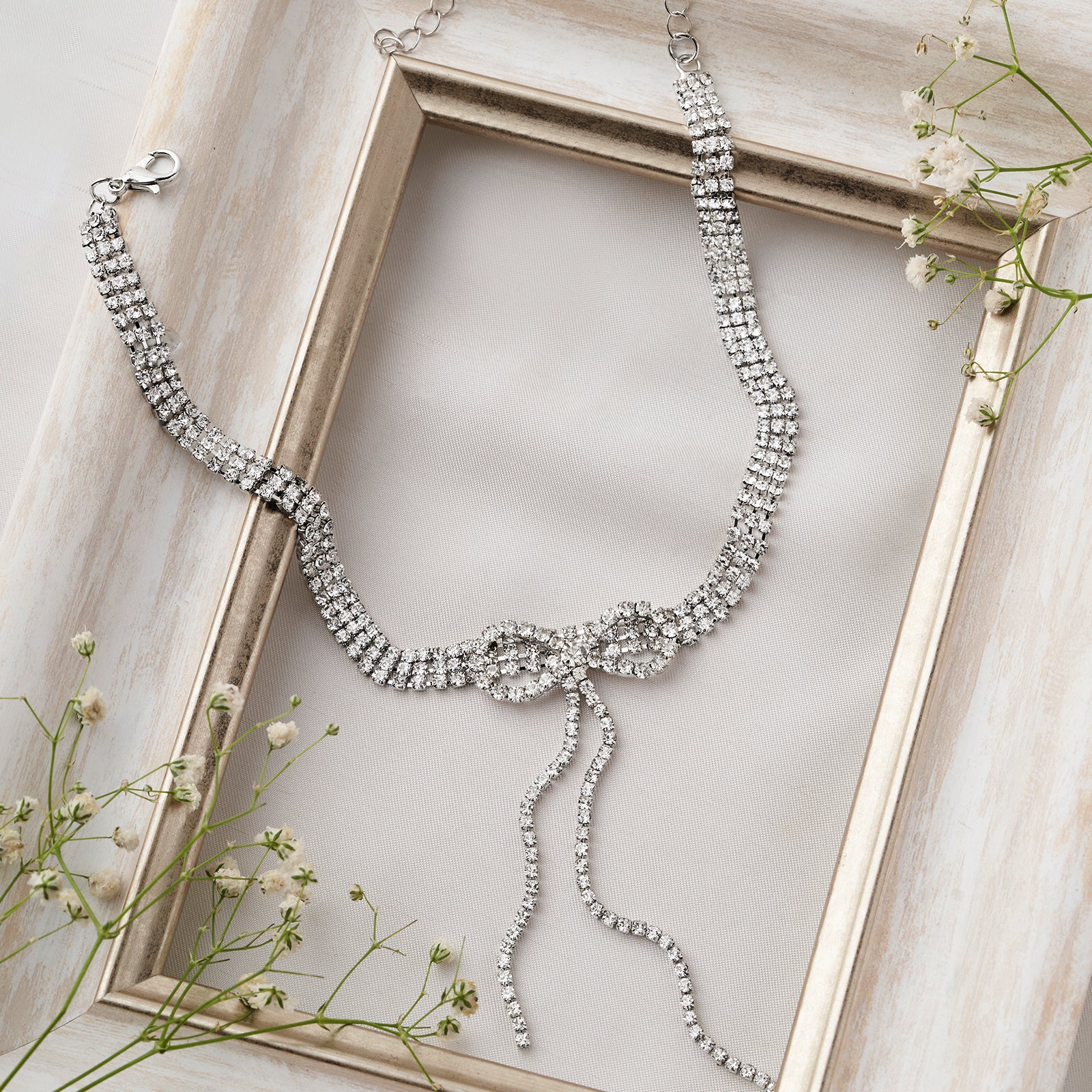 Delphine Bow Style Necklace - Image 2