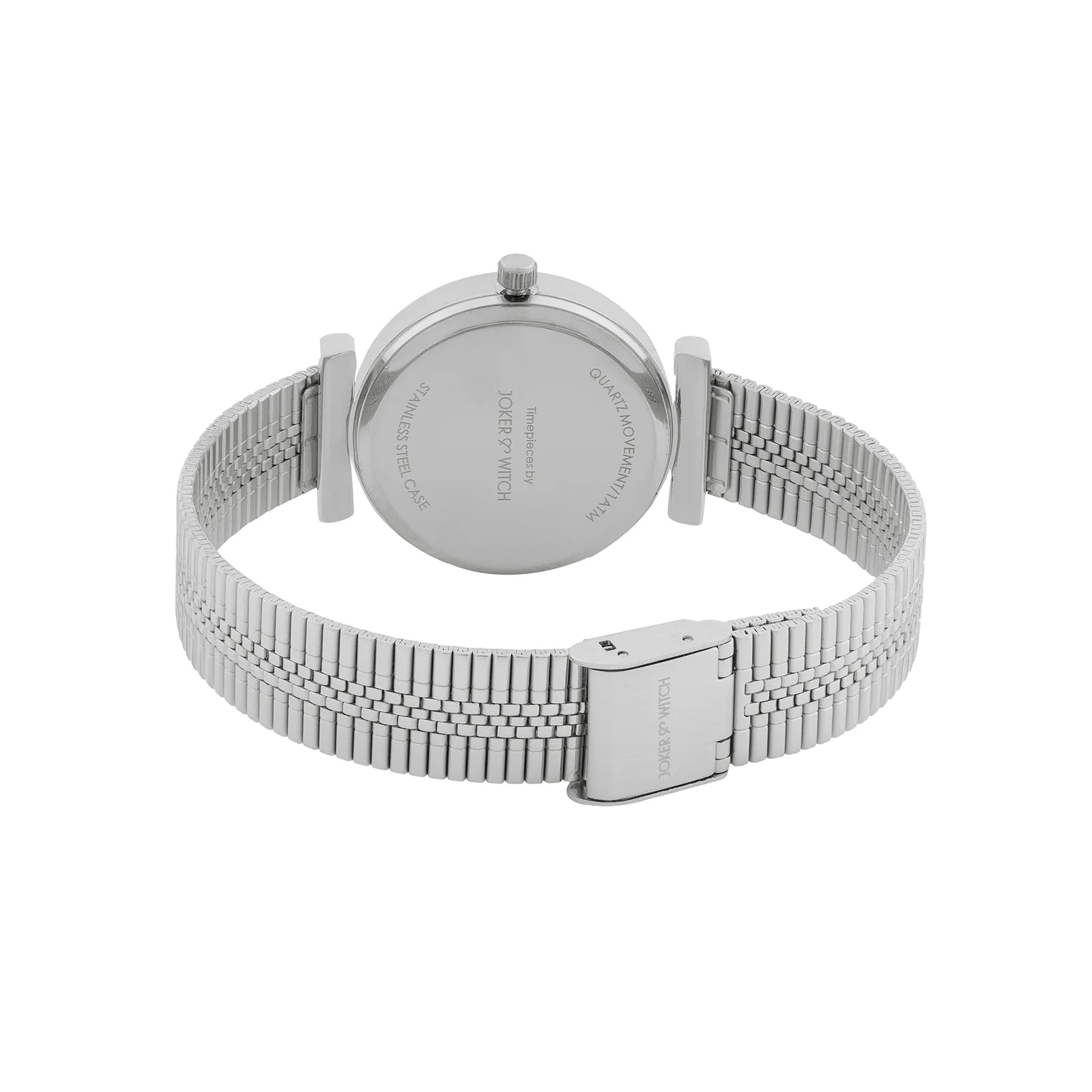 Demi Black Medium Dial Silver Mesh Strap Women's Watch - Image 6
